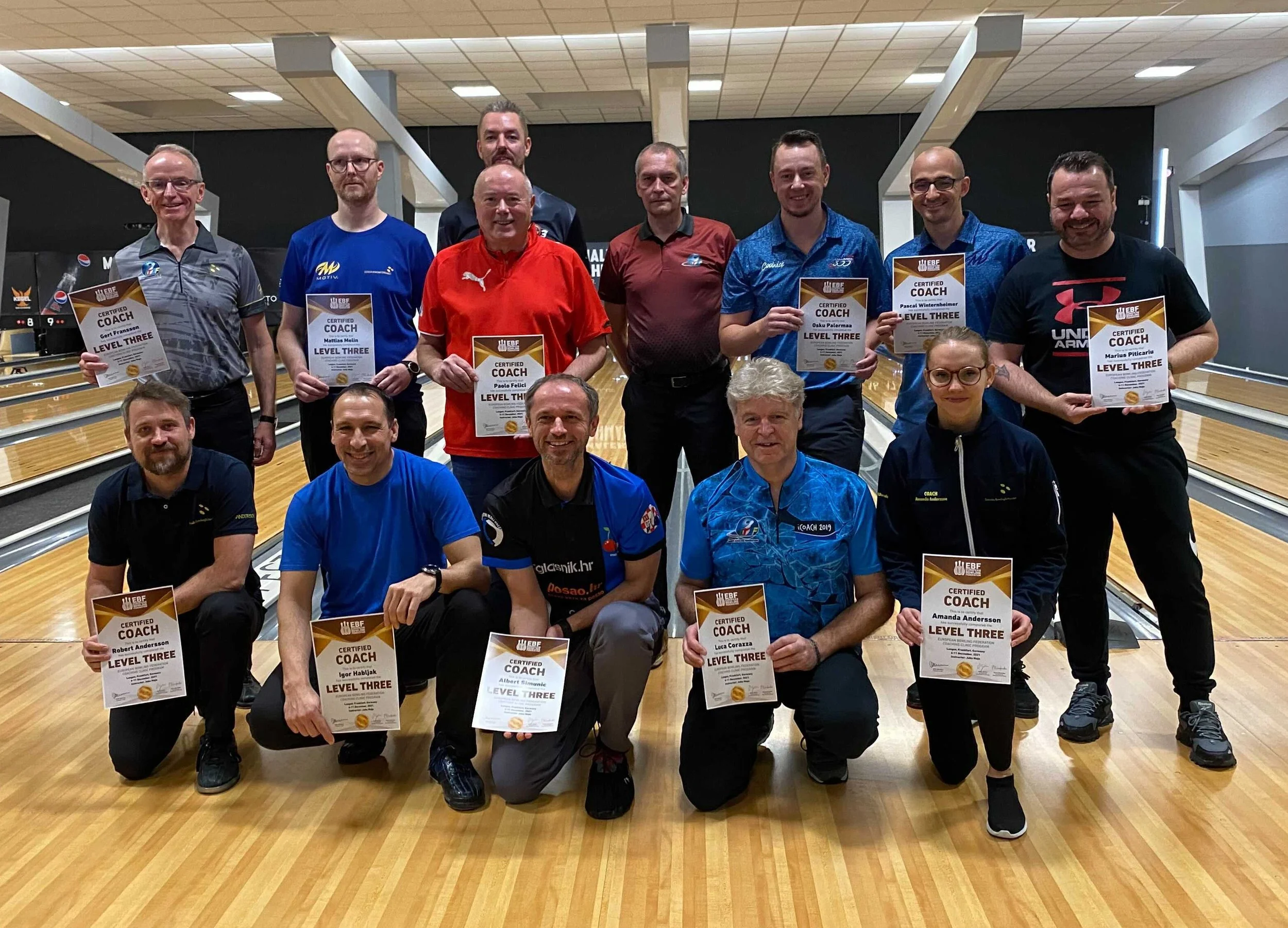 EBF LEVEL 3 COACHING CLINIC IN FRANKFURT IS COMPLETED