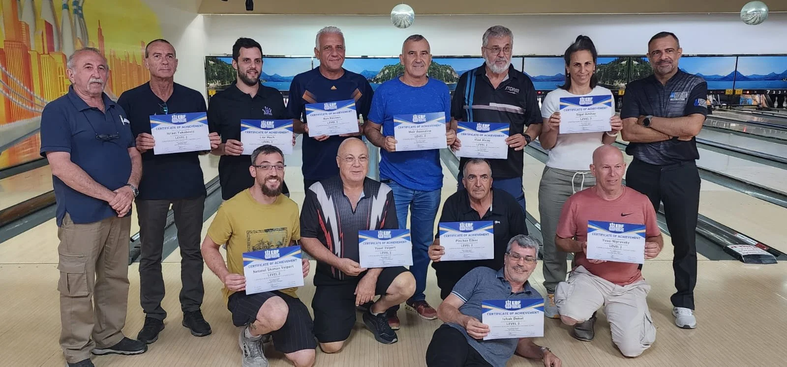 NEW EBF LEVEL II COACHES FROM ISRAEL