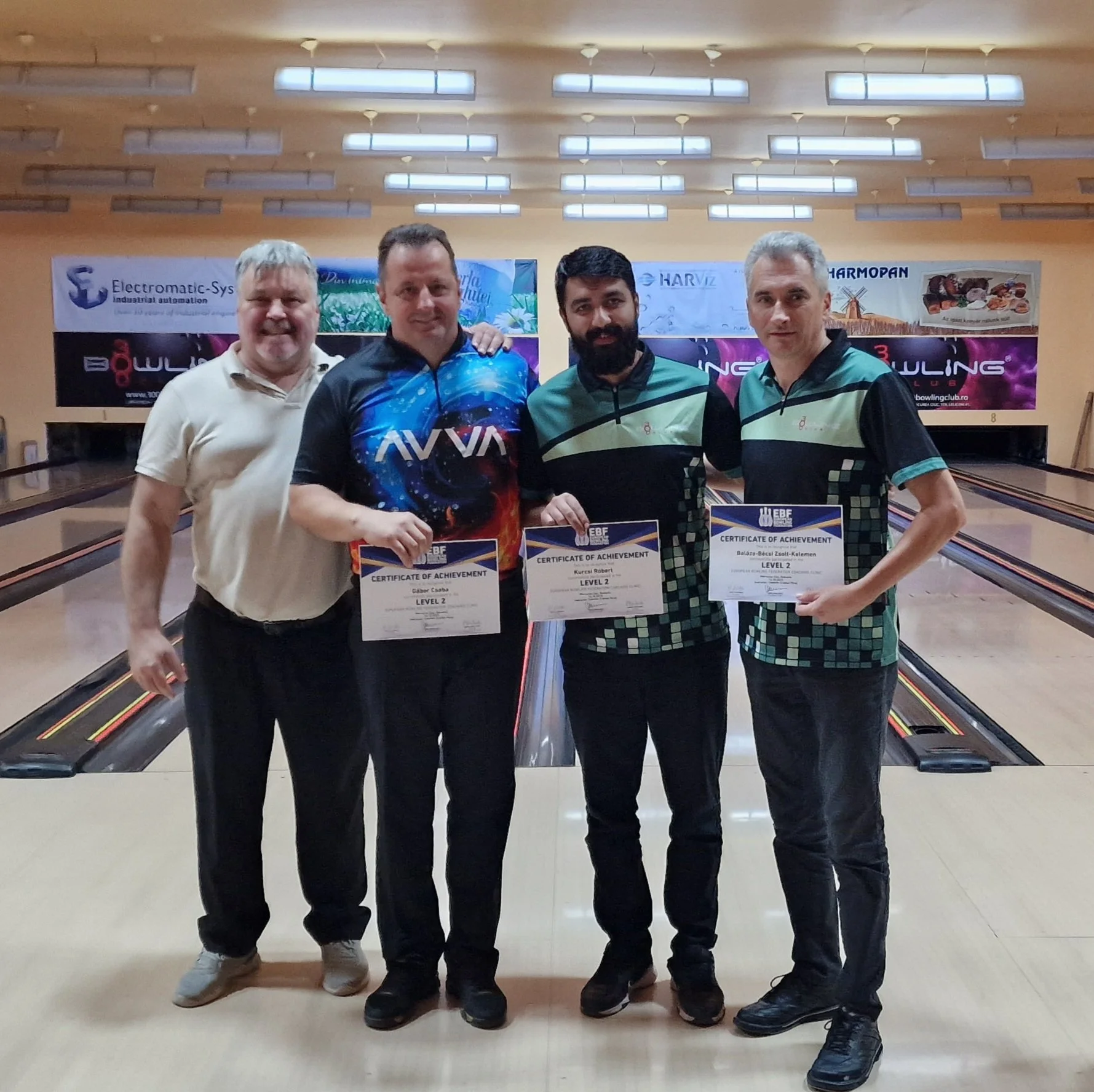 NEW EBF LEVEL II COACHES FROM ROMANIA