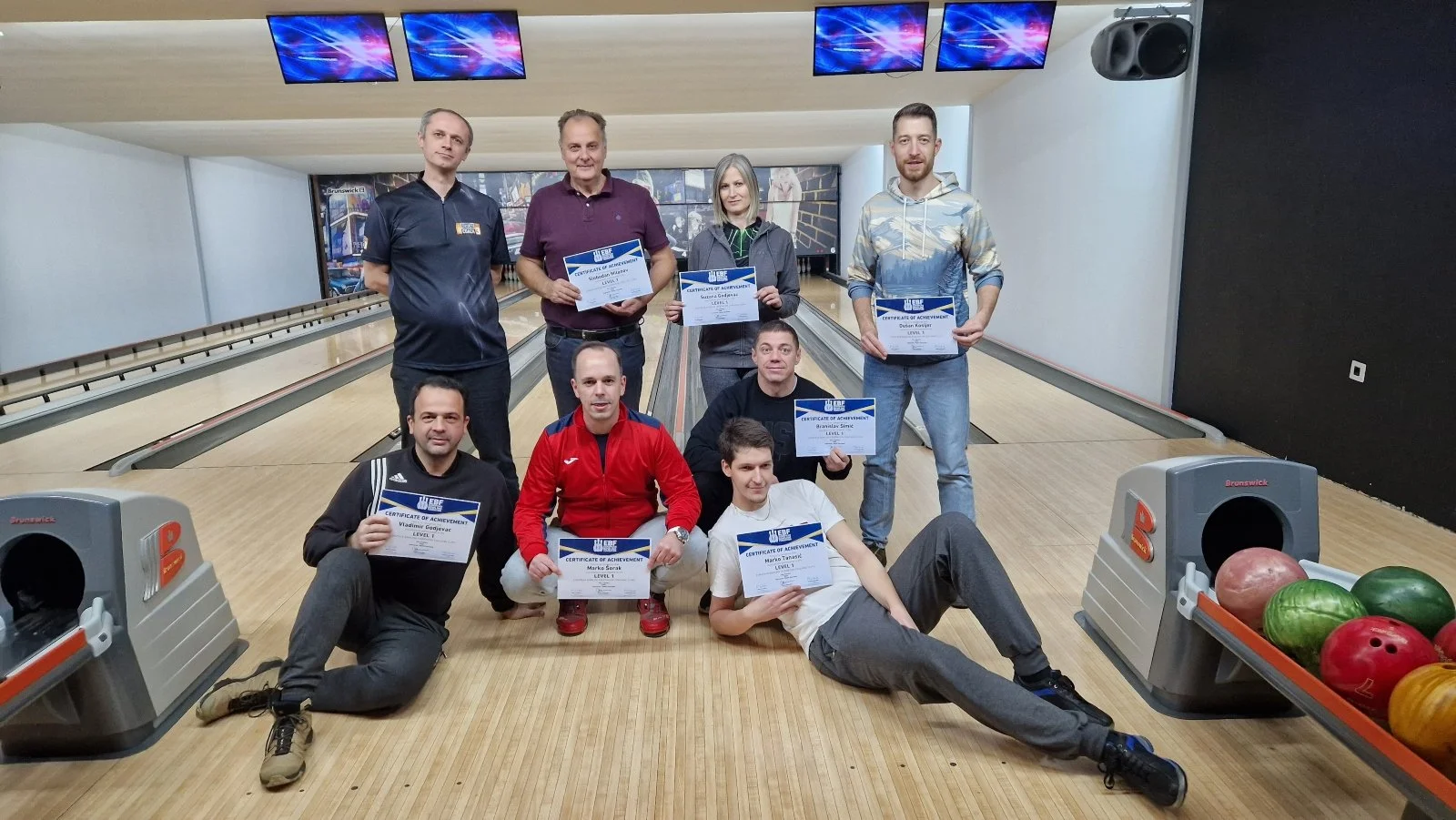 THE FIRST EBF LEVEL I COACHES FROM SERBIA