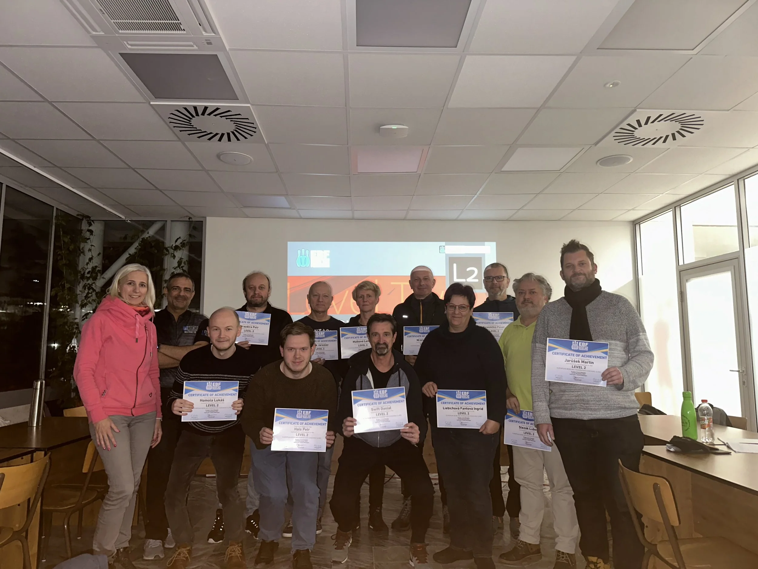 NEW EBF LEVEL II COACHES FROM CZECH REPUBLIC