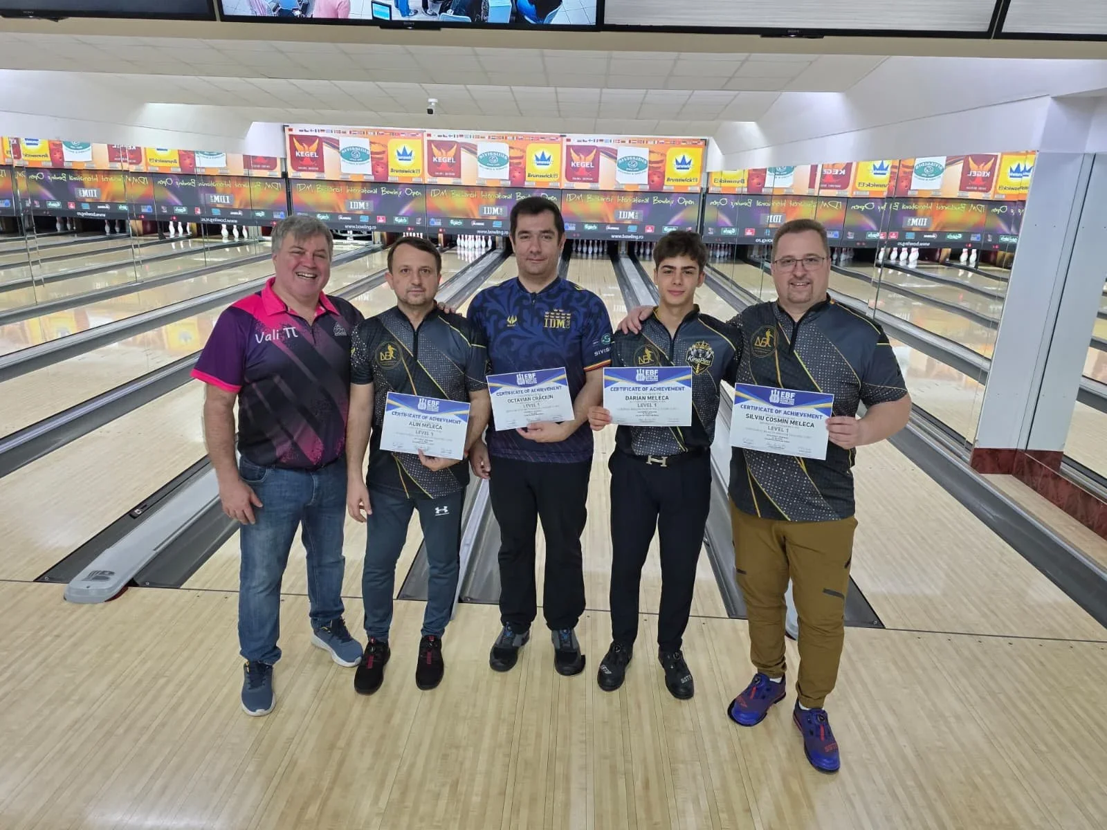 NEW EBF LEVEL I COACHES FROM ROMANIA