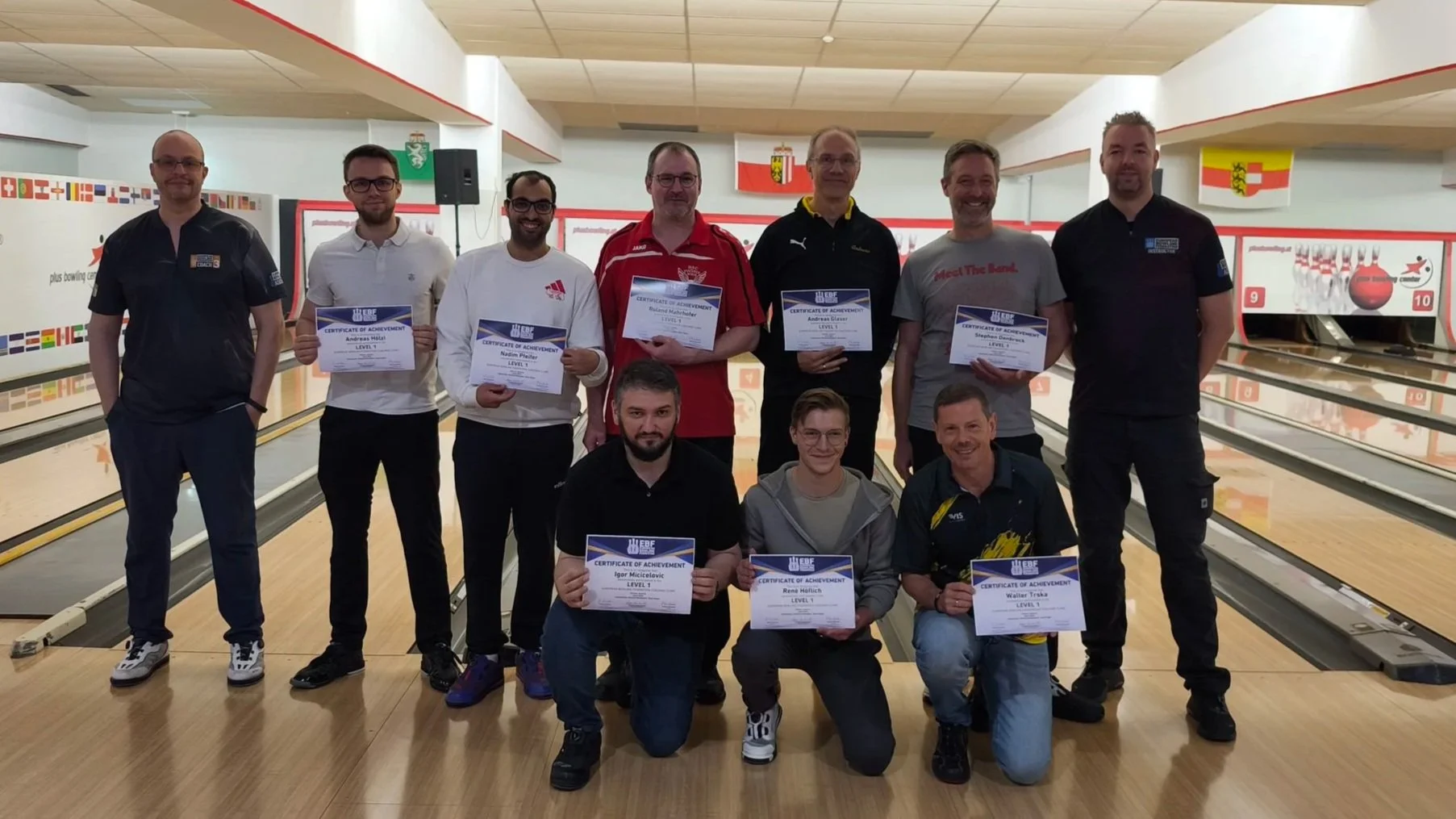 NEW EBF LEVEL I COACHES FROM NETHERLANDS