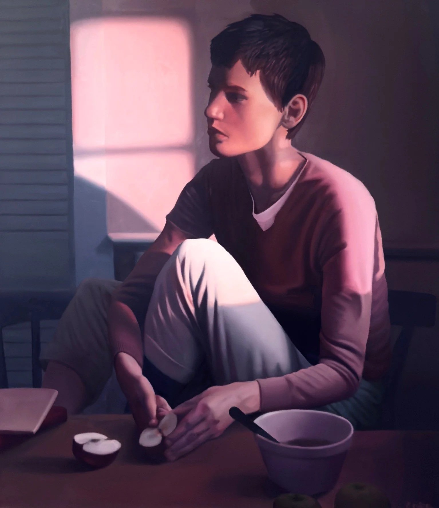 Held in Thought  35"x 40"