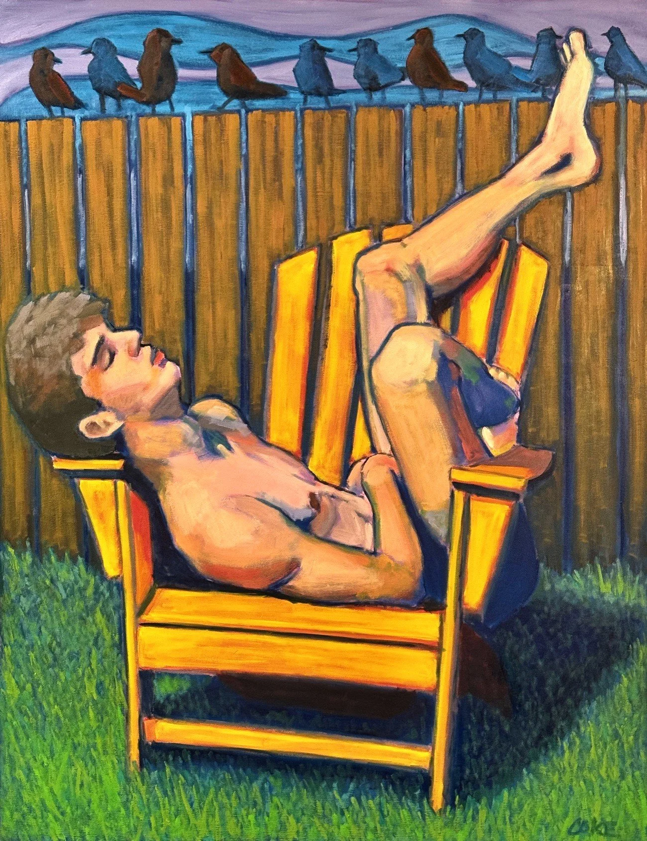 Will You Keep Watch For Me?   34"x 28"