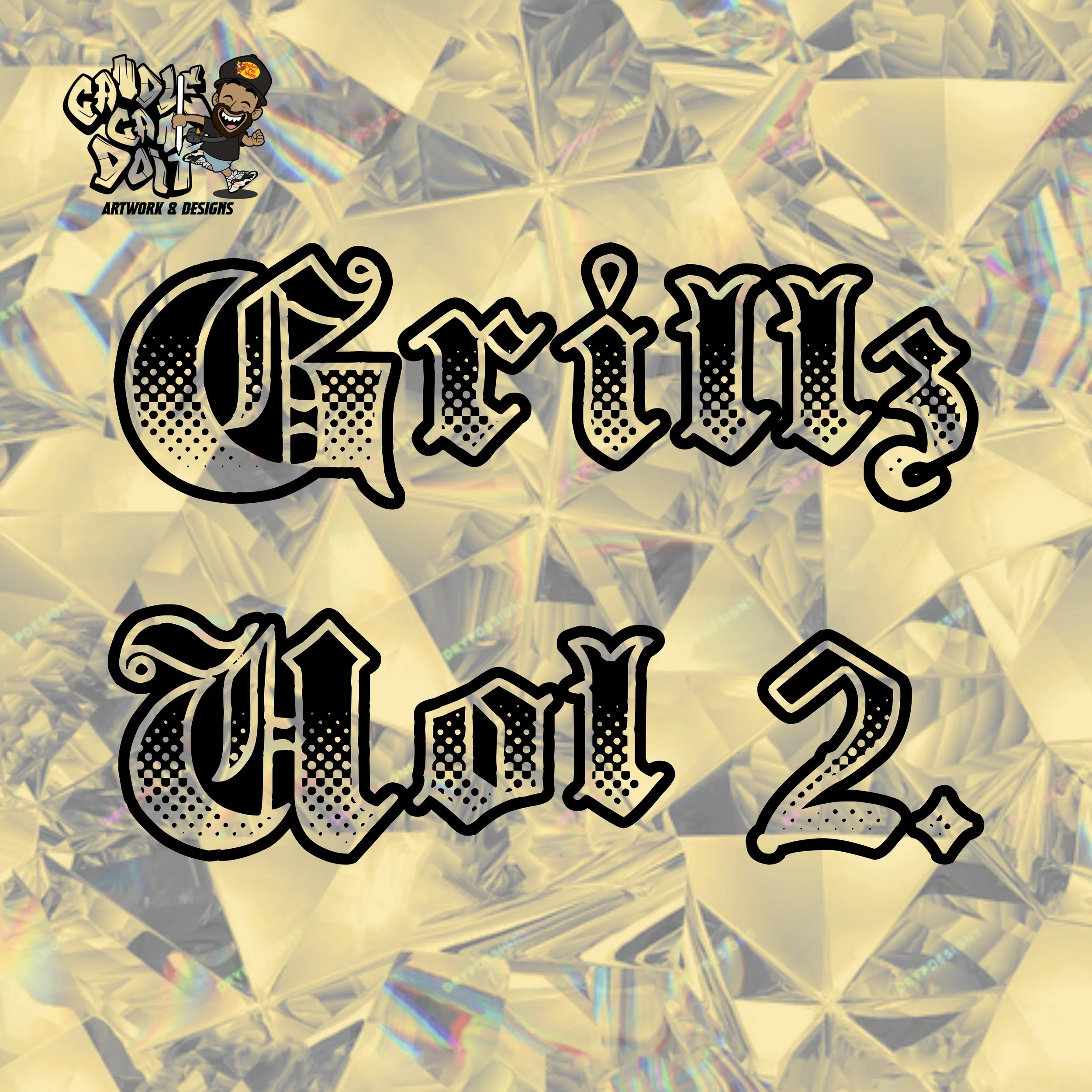 Grillz Vol 2. Stickers