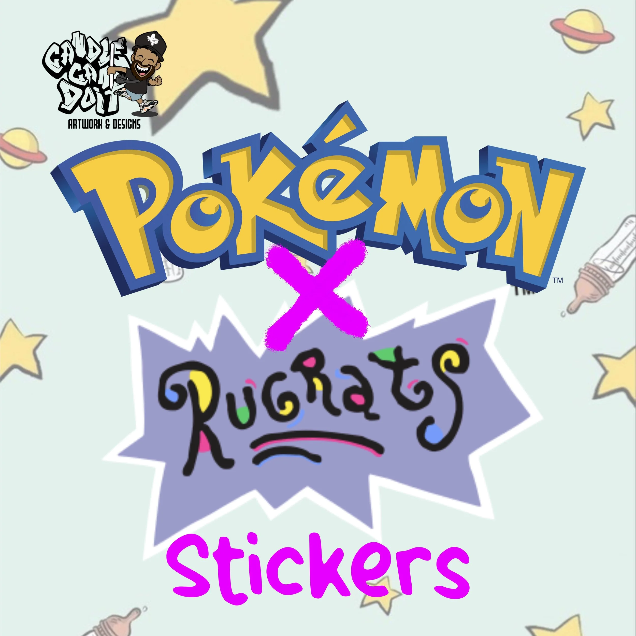 Rugrats x Poke Stickers