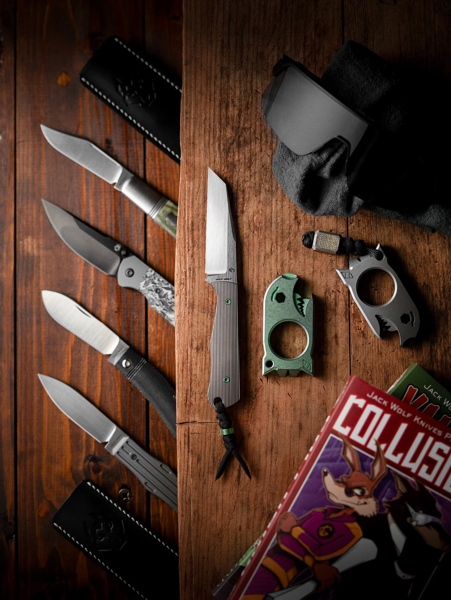Some carries are a no brainer for me and just end up in the pocket without much thought. The Collusion from @jackwolfknives has been that for me lately, almost always riding in my pocket or backpack.
.
Funny enough, it&rsquo;s seen the most use as my