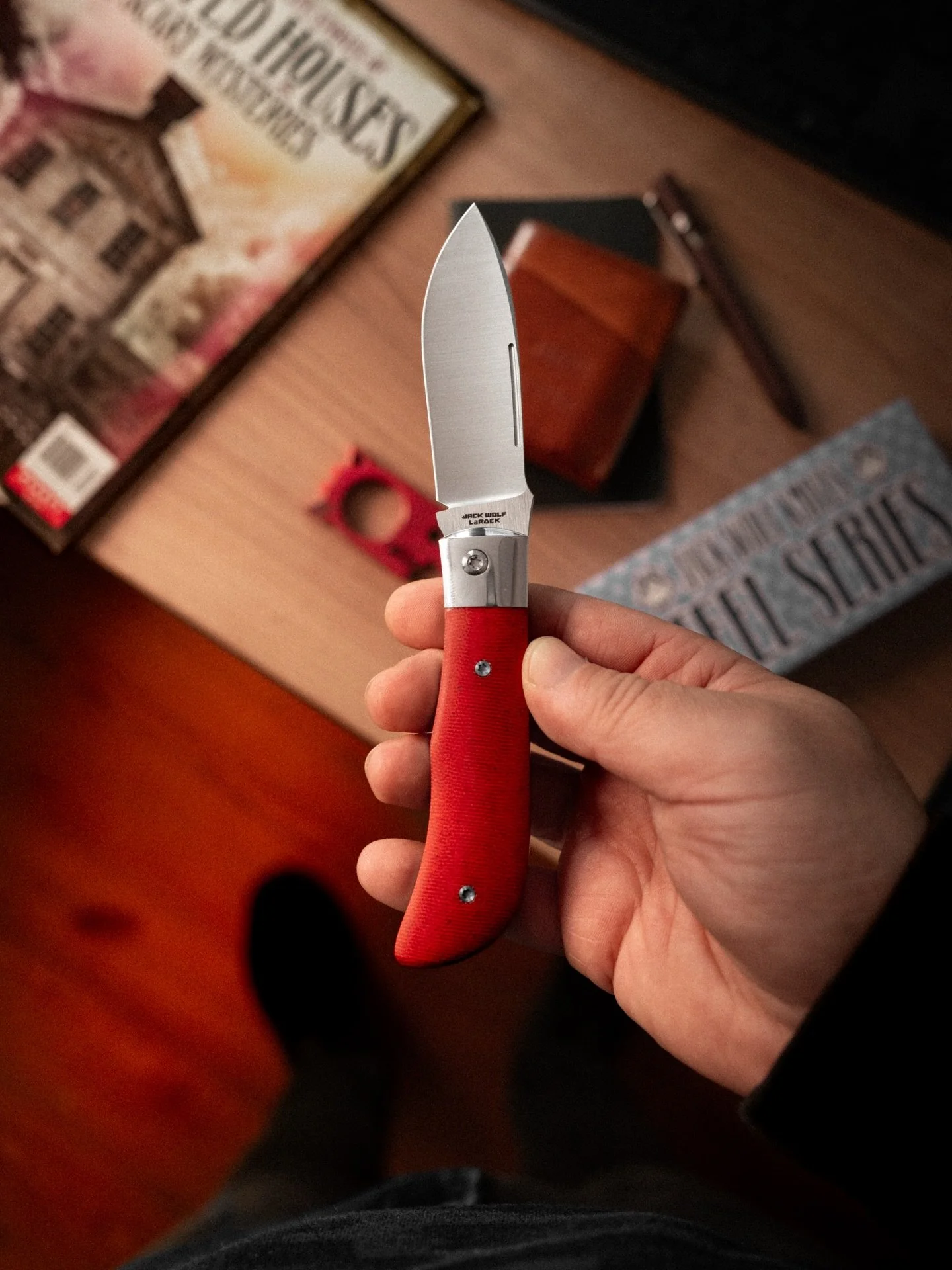 Buckle up guys, the Timber Jack drops today.
.
This thing is pure mass. If it ever collapsed into itself it would probably turn into a black hole. That kind of density where physics starts asking questions. 
Very much like a Gibson guitar I would say