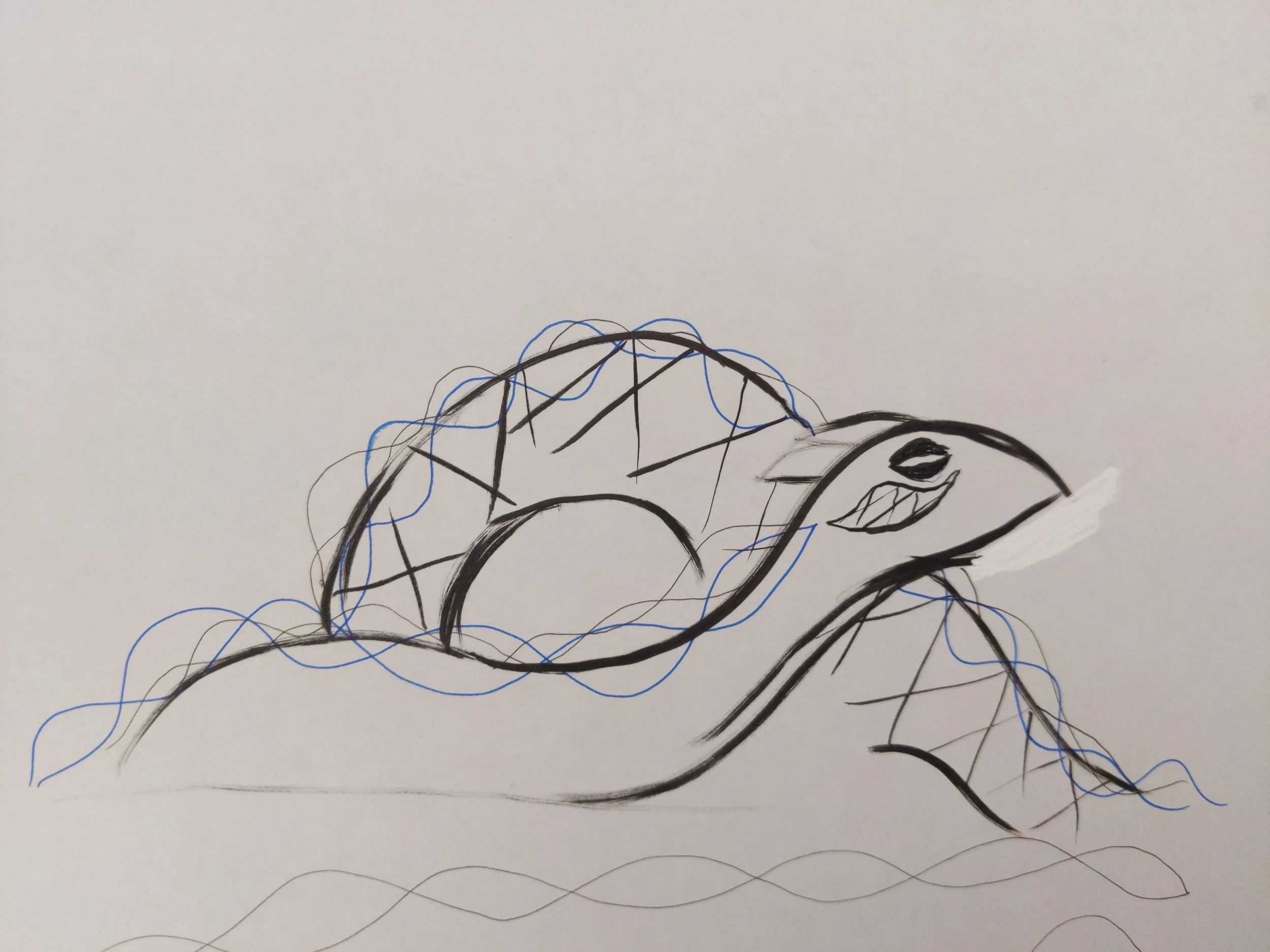 [Smudgyink] Early Design: Nessie (with alt eye scar)