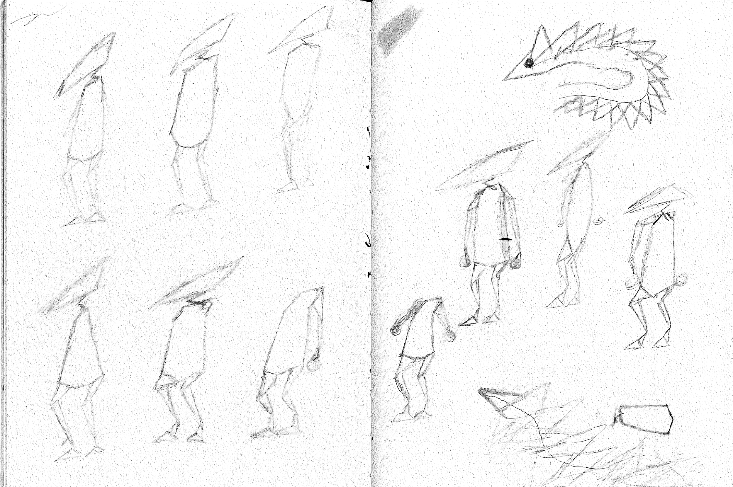 [Dante] Early Structures: Narrator & Nessie Bodies