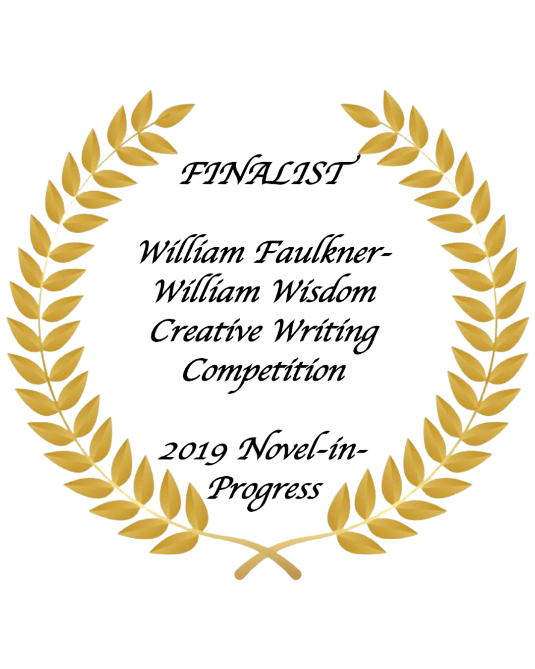 Finalist Seal for 2019 Novel-in-Progress for historical fiction book The Italian Prisoner.