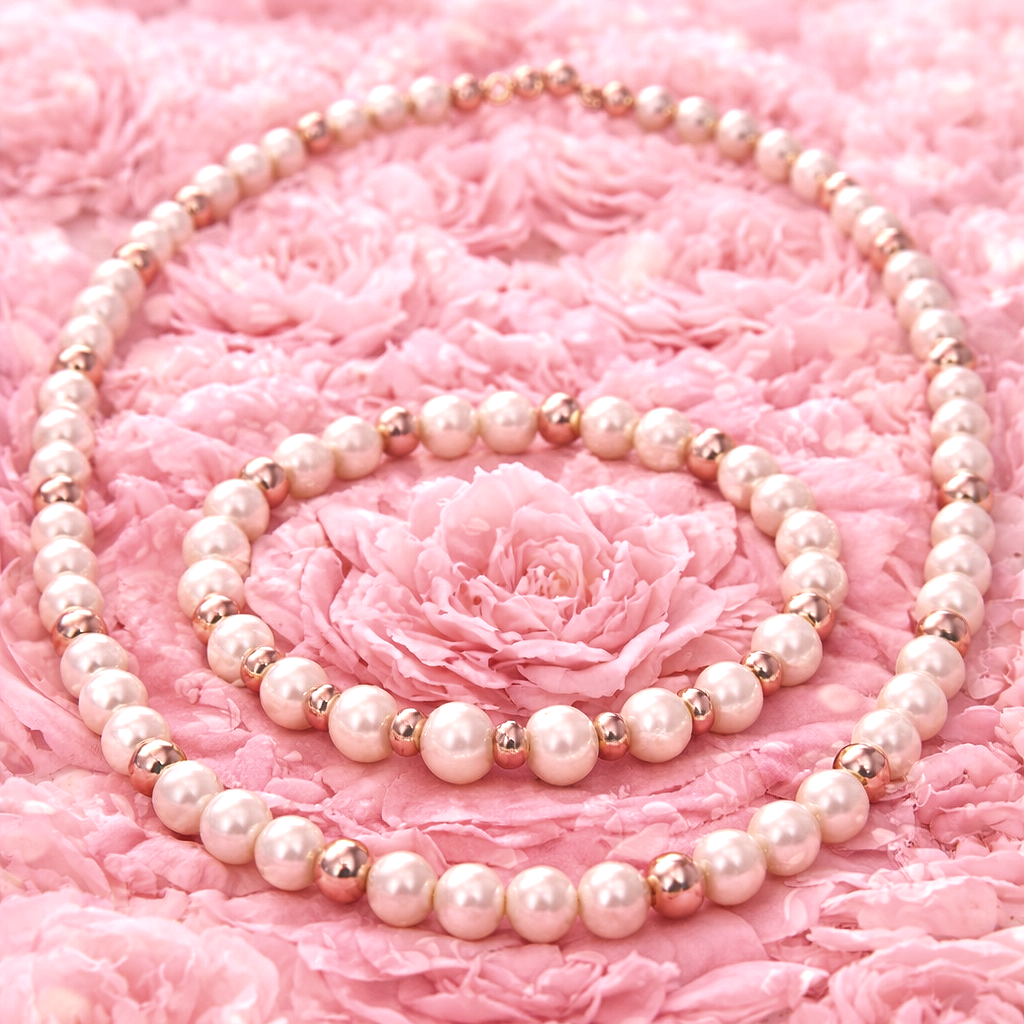 Pearls and Rose Gold