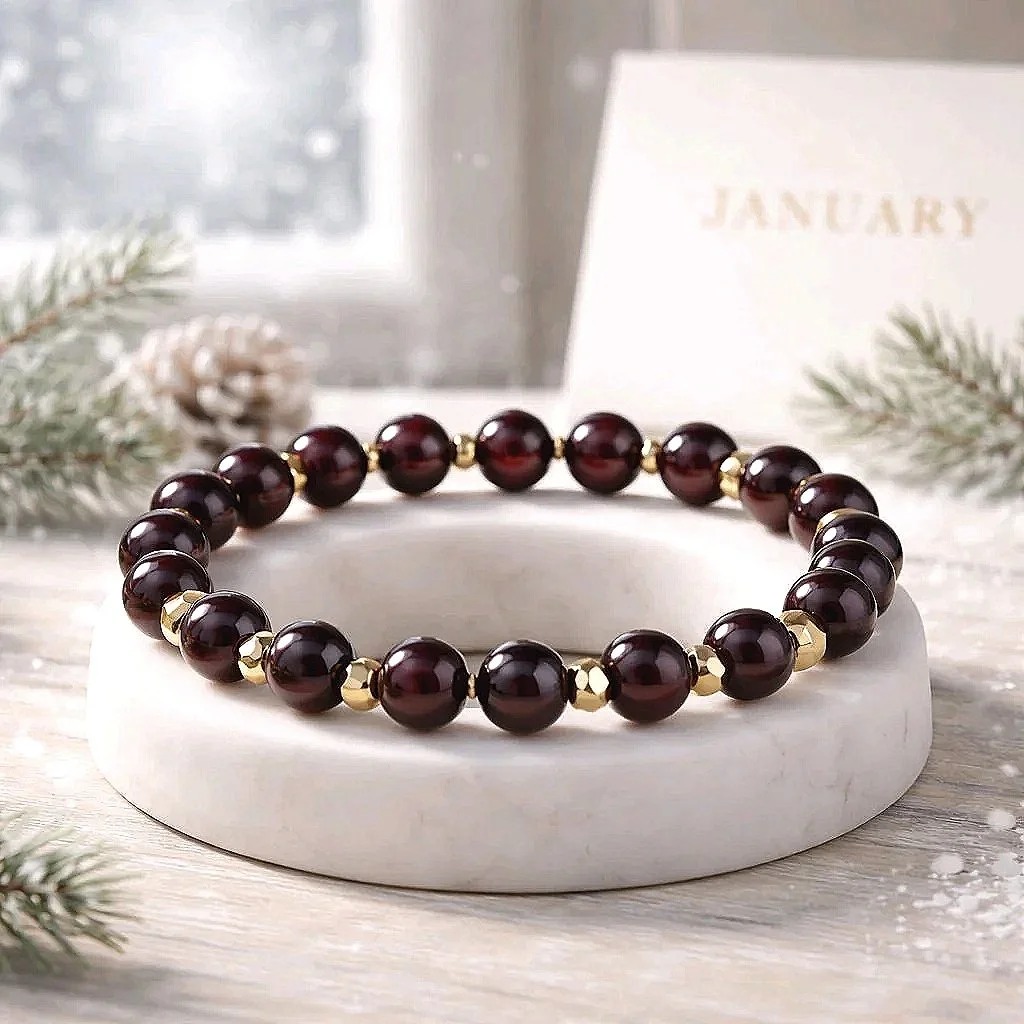 January ~ Garnet
