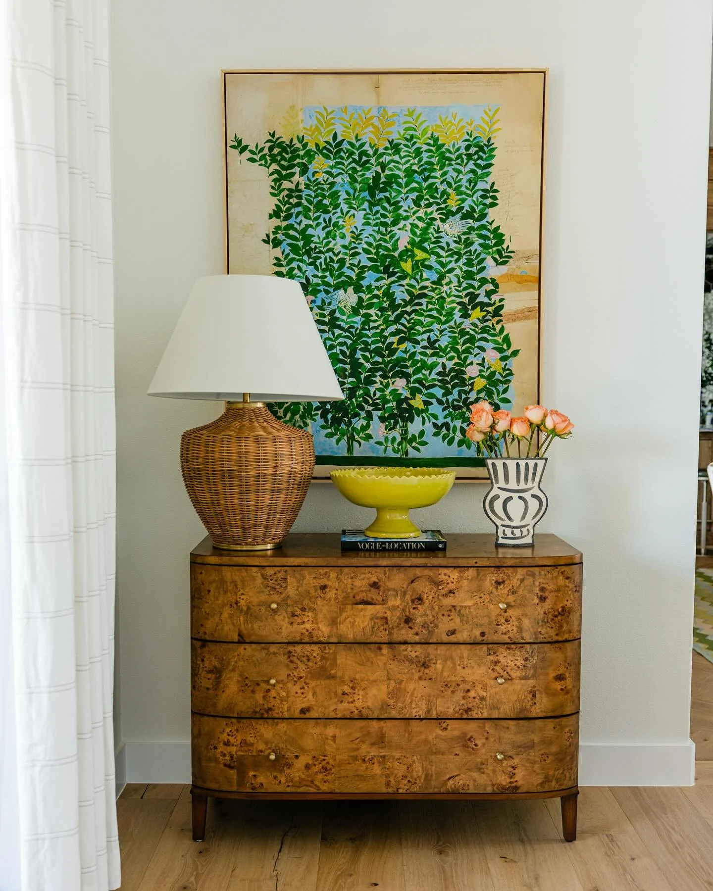 No empty walls over here.