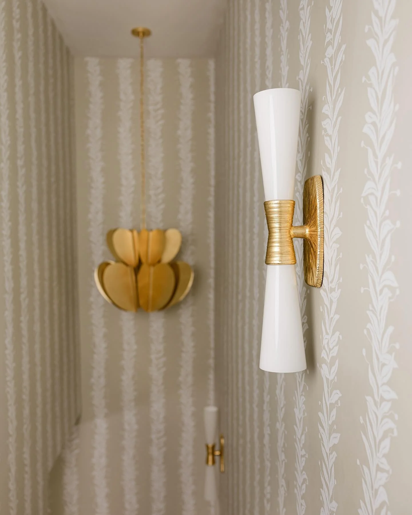 Stair runner getting installed soon but this staircase is as cute as can be! 😍