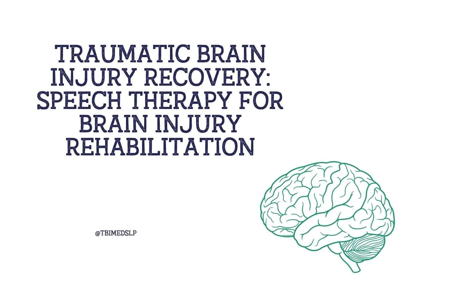 Traumatic Brain Injury Recovery: Speech Therapy Role in Rehabilitation
