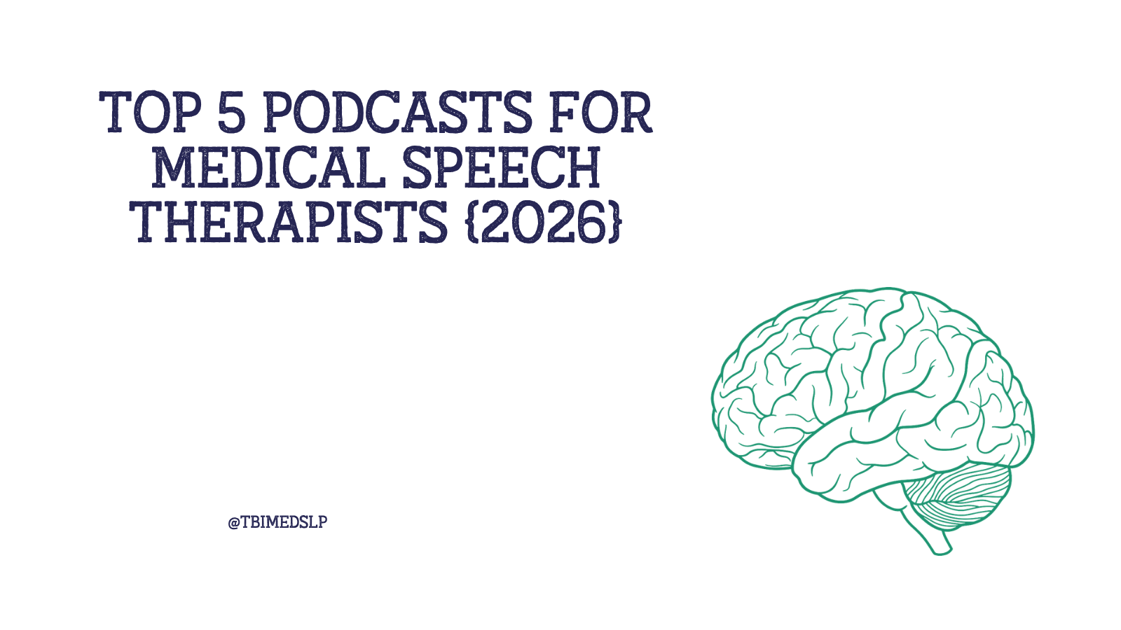 medical slp speech therapy podcasts ceu