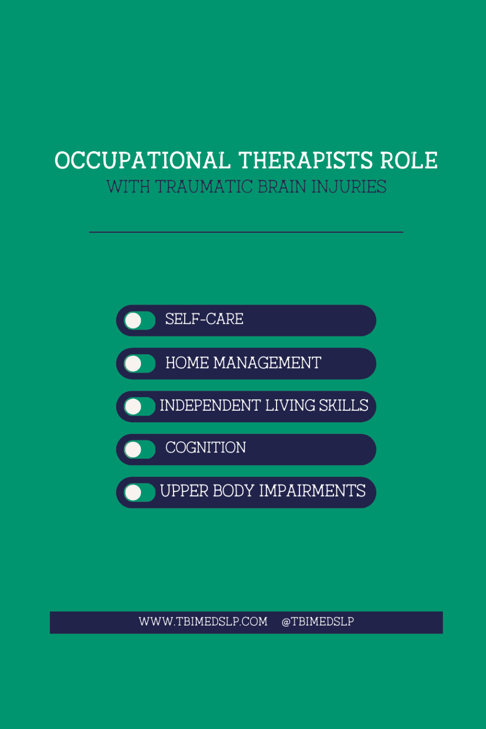 occupational therapy and traumatic brain injury rehabilitation