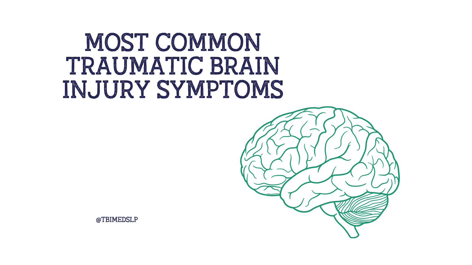 symptoms of a traumatic brain injury