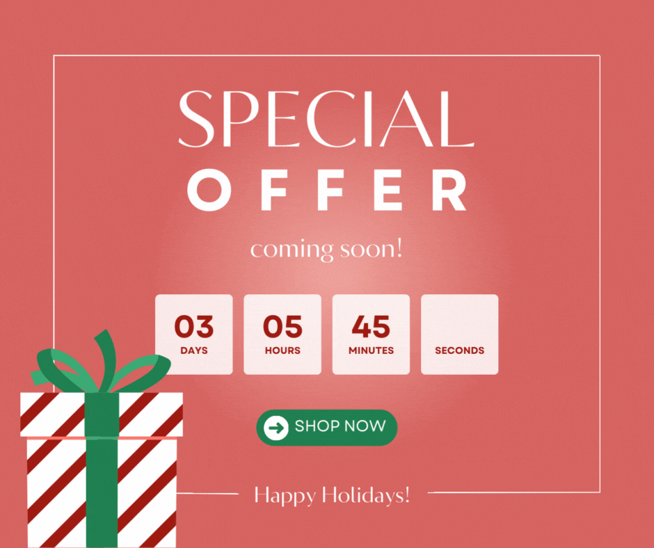 Customizable Countdown Ticker — little farmhouse flowers