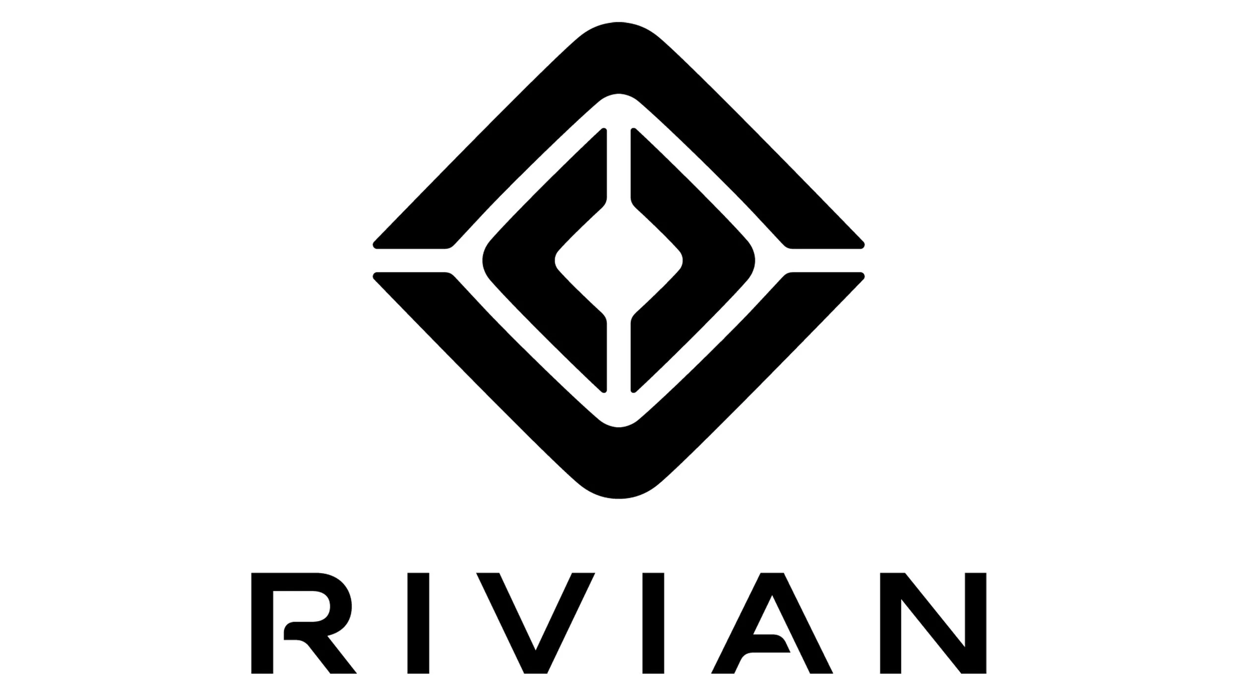 Rivian company logo.