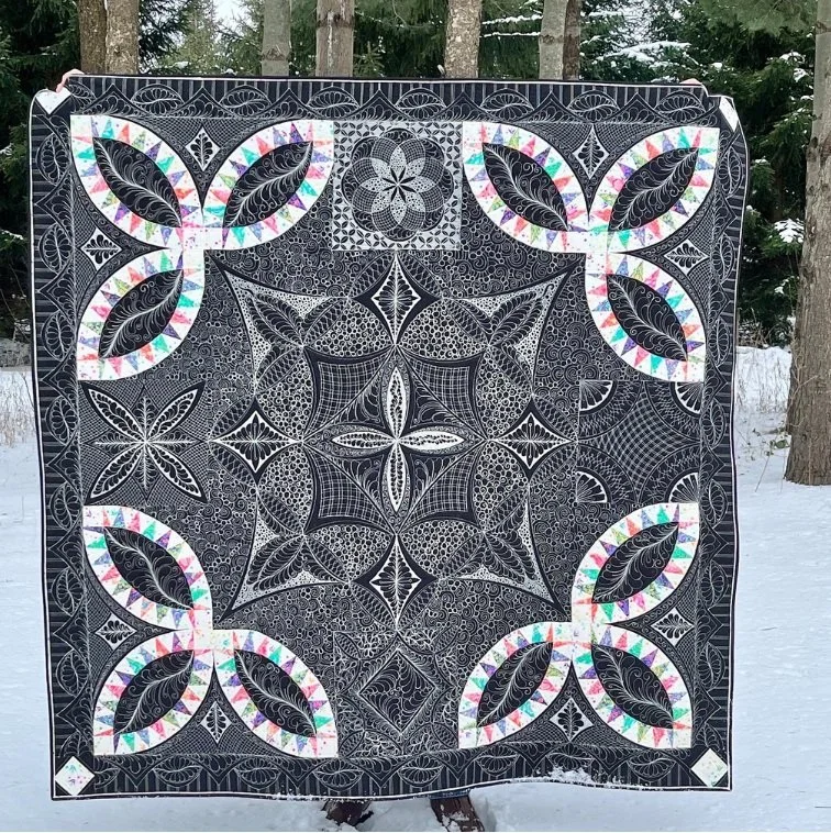 Textured Quilt Sampler Custom Quilting Sampler — Pierce St. Quilting - Custom Longarm Quilting