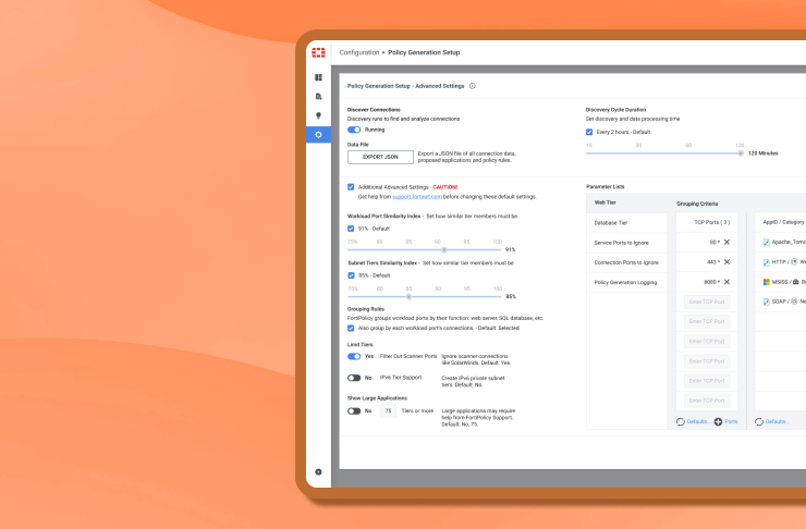 Advance Settings User Experience