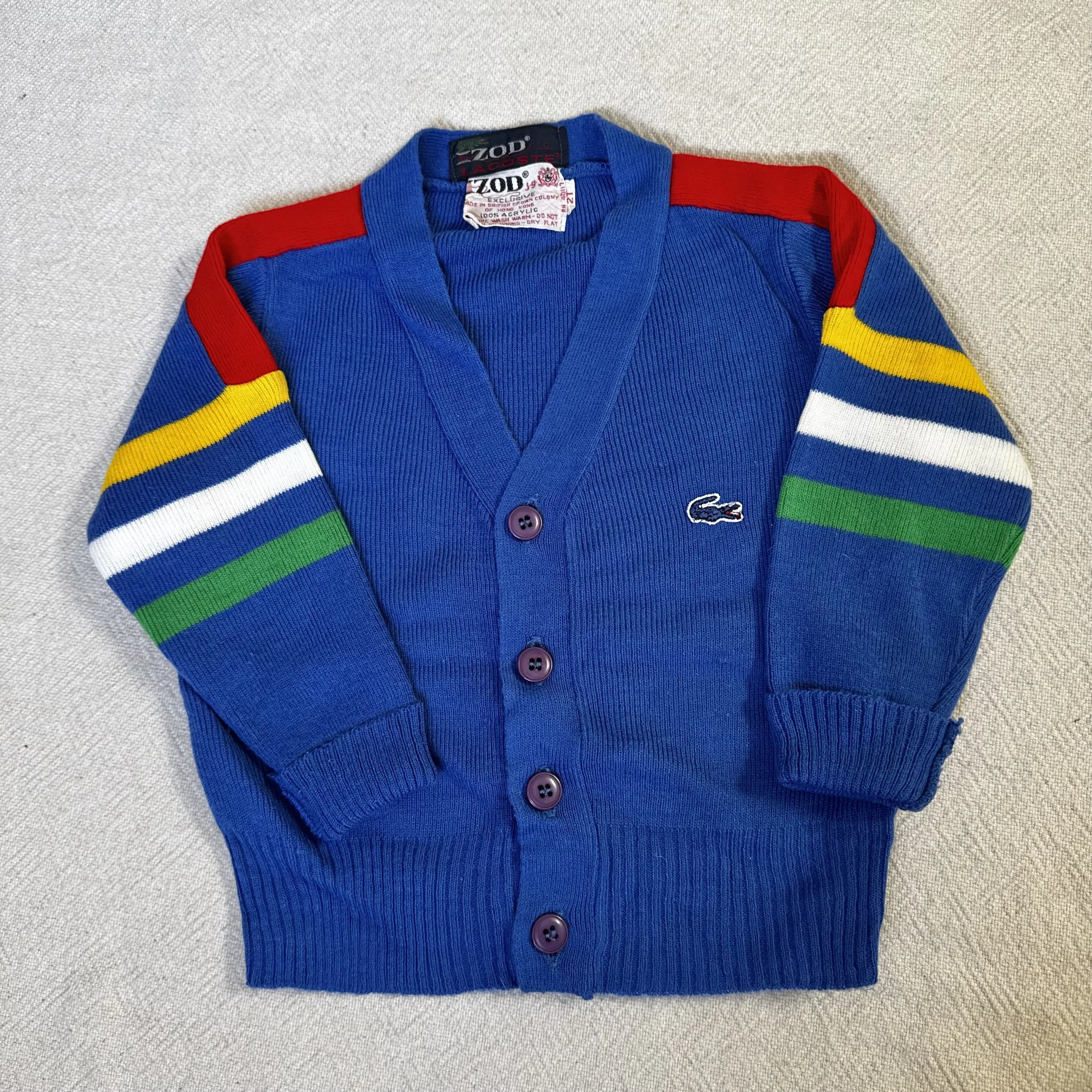 Lacoste cardigan 18-24m