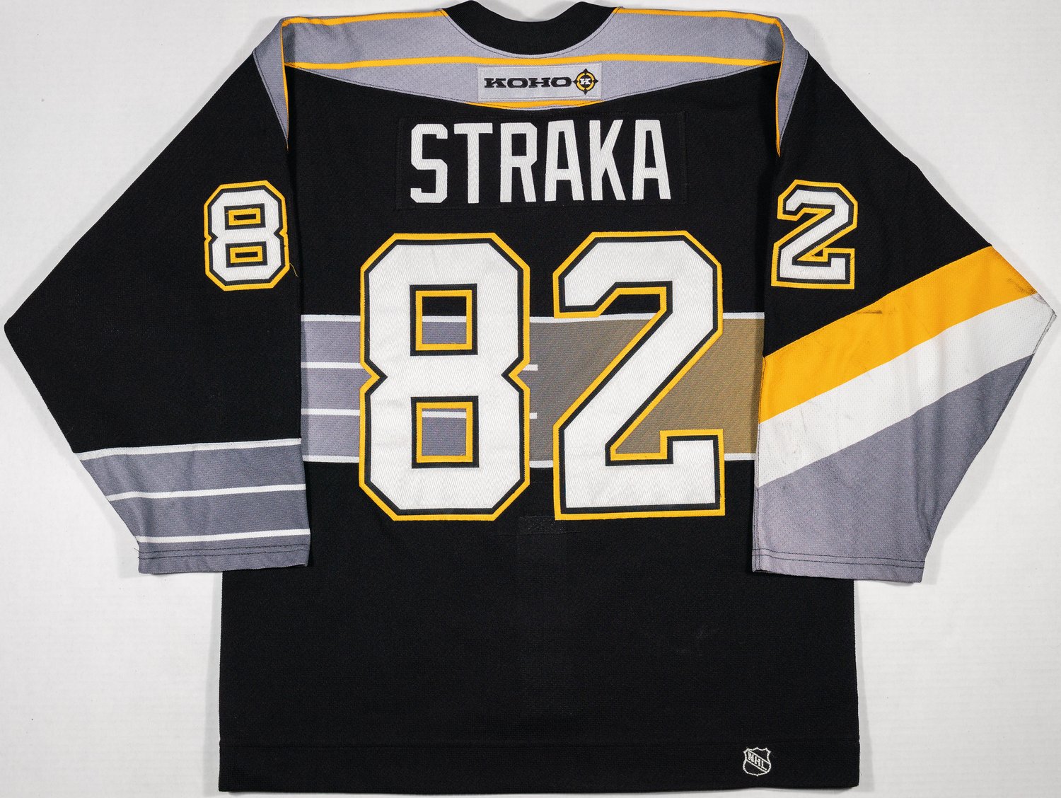 1997-98 Martin Straka Pittsburgh Penguins Game Worn Jersey - Photo