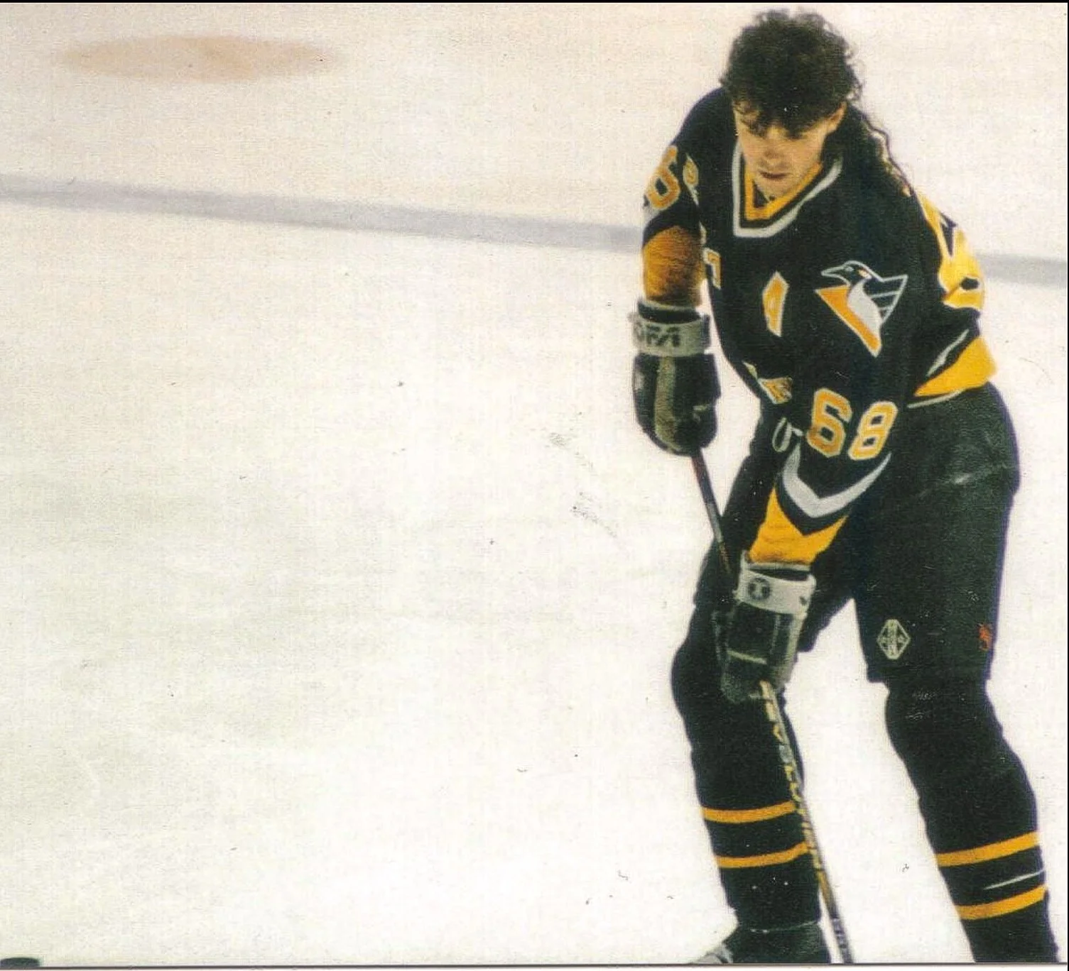 On February 27th, 1996, Canucks fan and hobbyist photographer took these images of Jagr from his seat at General Motors Place (now Rogers Arena). Jagr had two goals and two assists in the game.