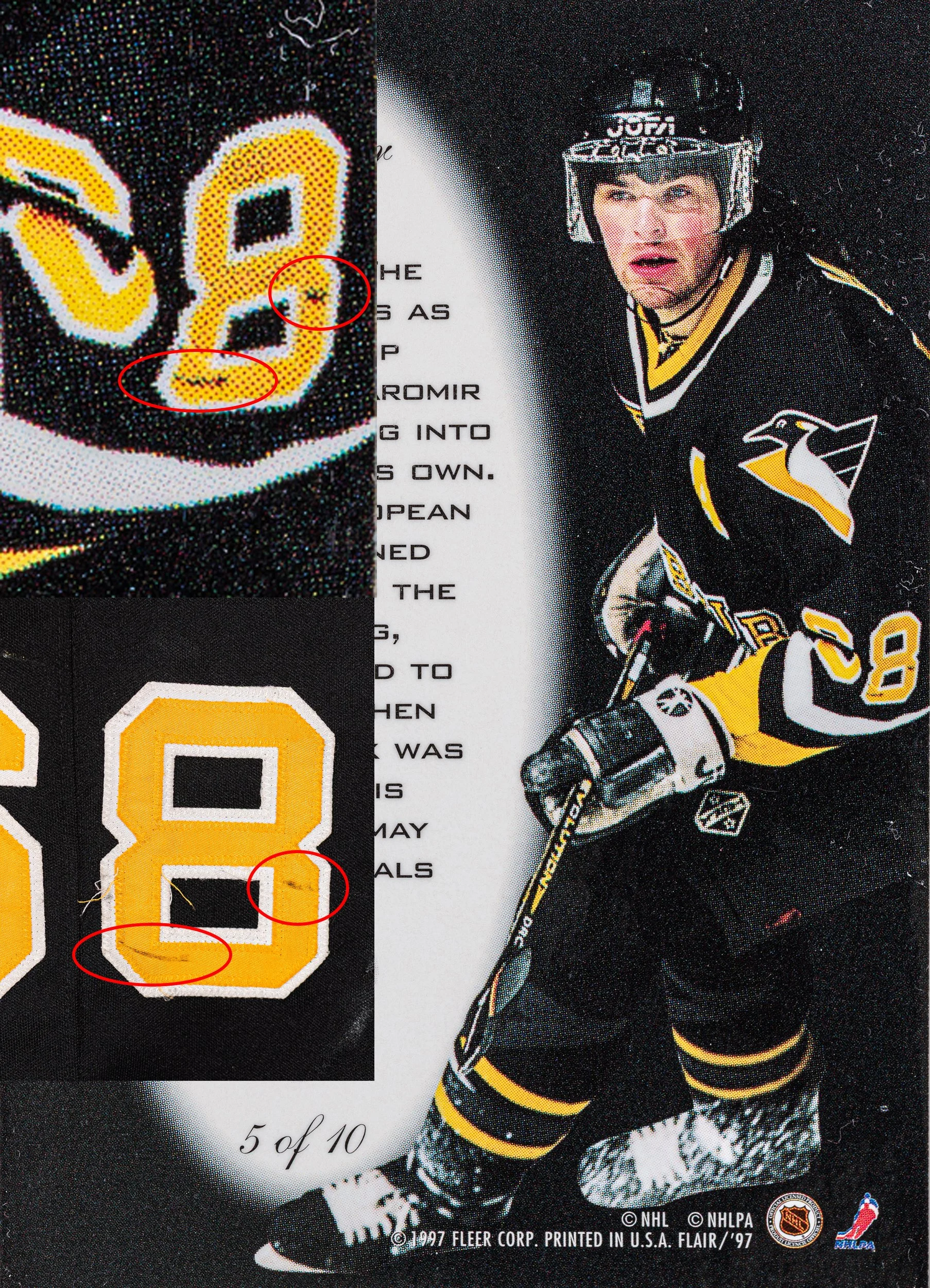 96-97 Flair Center Ice Spotlight