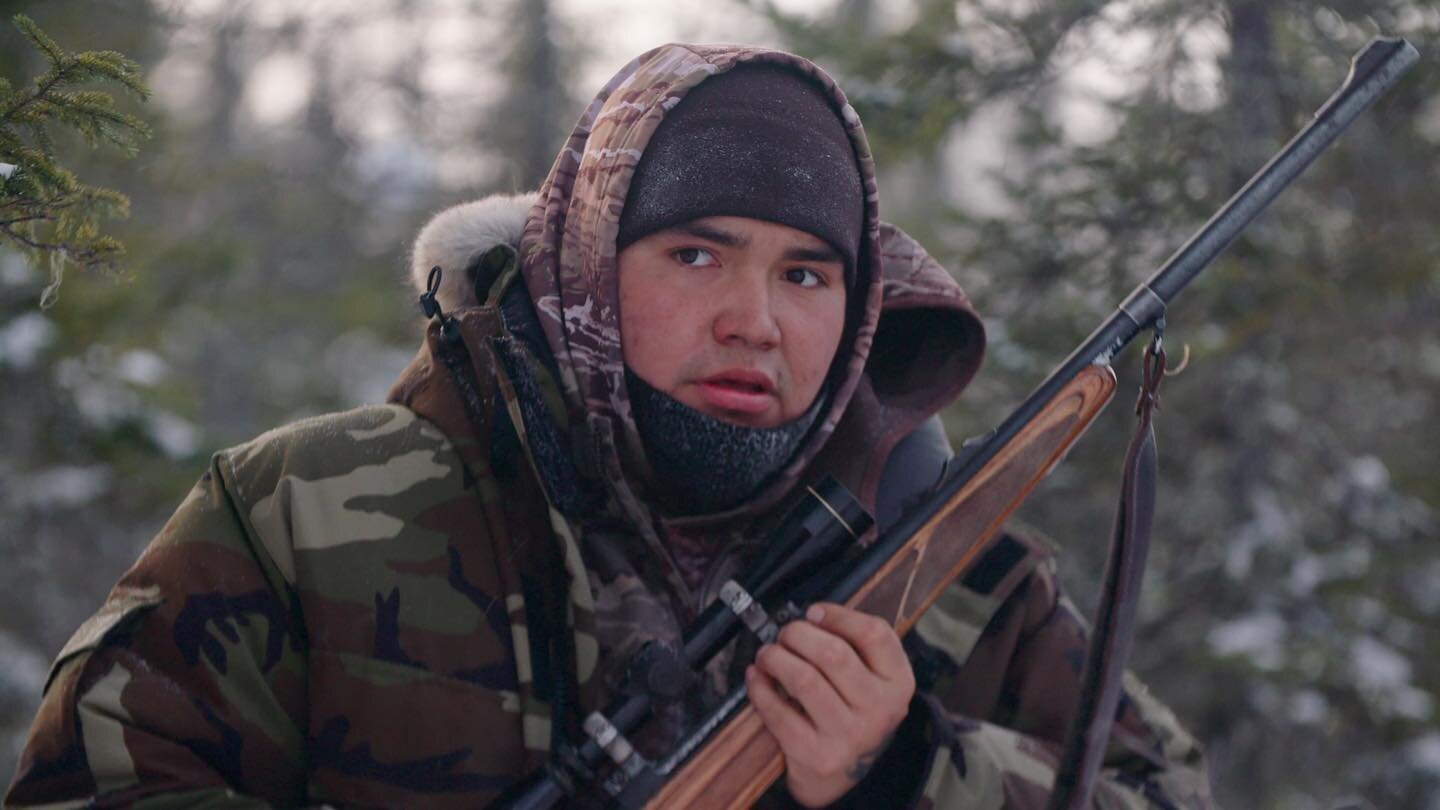 Bentley doing his thing. Screenshots from last weeks episode of Life Below Zero: Canada. You can watch for free now on Cottage Life. Craziest shoot day of my life.