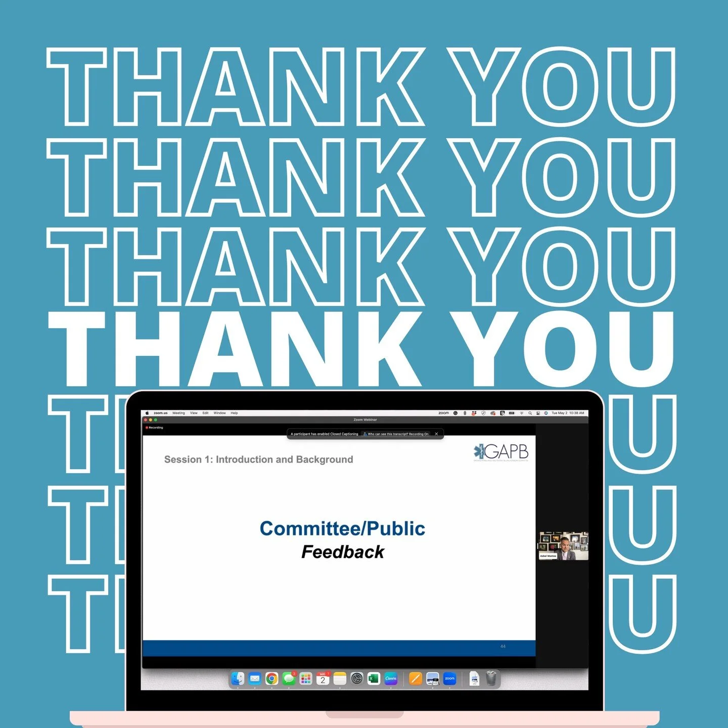 Day One of the Ground Ambulance and Patient Billing Advisory Committee's (GAPBAC) inaugural meeting was full of collaboration, information, and growth. We look forward to its continuation, tomorrow!
*Swipe right to see how GAPB Chairperson and one o