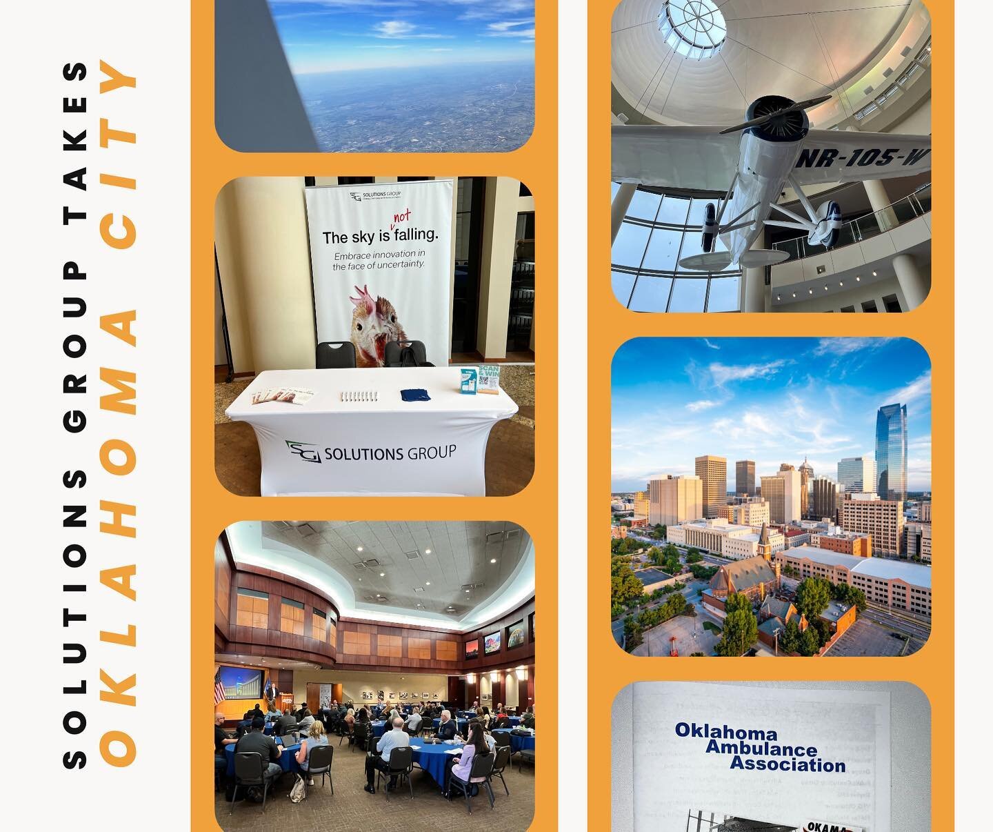 The Solutions Group team is thrilled by the connections that have already been made at this weeks OKAMA Spring Conference &amp; Tradeshow in Oklahoma City, OK. 

If you are in attendance we would love the opportunity to meet you! #collaboratetoelevat