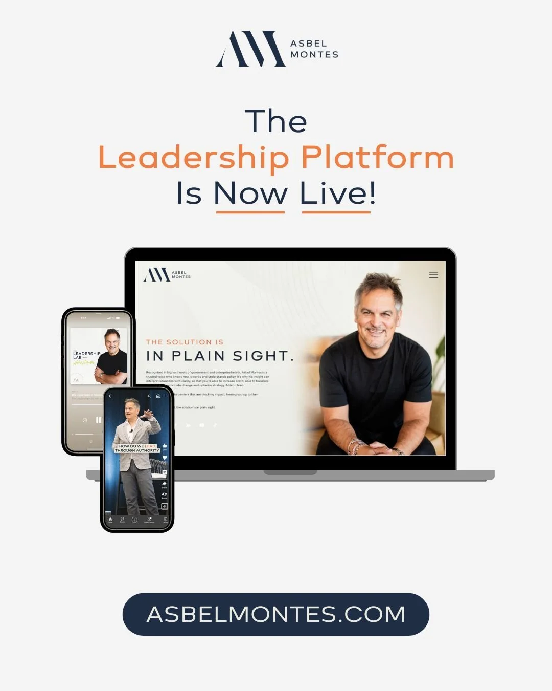 From our Co-Founder Asbel Montes:
Today, a leadership platform I&rsquo;ve been building is officially LIVE!

For years, through Solutions Group Services, I&rsquo;ve worked with healthcare leaders navigating complexity, financial pressure, policy shif