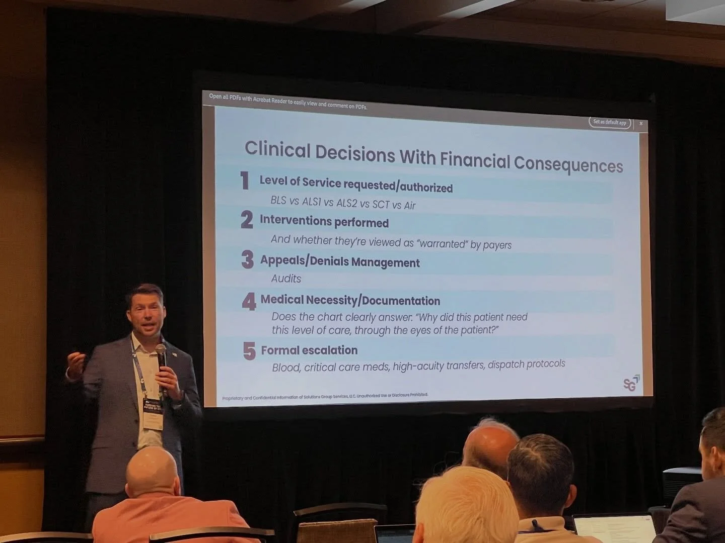🎰 What happens in Vegas&hellip; shouldn&rsquo;t happen in your revenue cycle.

Yesterday at AAA, Corey Chapman, Asbel Montes, and Dr. Jeff Beeson broke down where EMS organizations are actually losing money&mdash;and it&rsquo;s not where most teams 