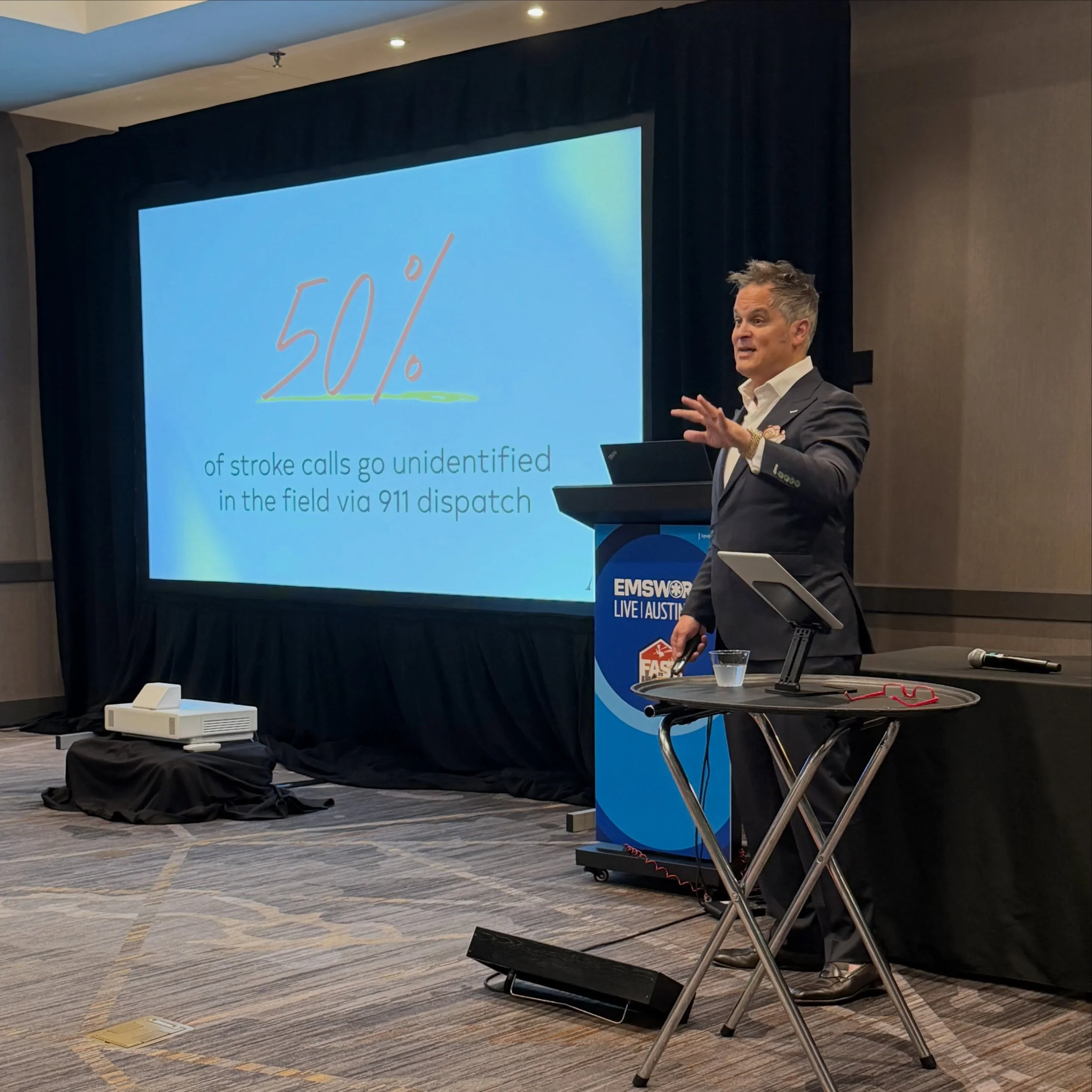 Leadership isn&rsquo;t always about moving faster.

Today at EMS World Live Austin, Asbel Montes presented Space for Grace: Leading with Intention, a session focused on leading with patience, presence, and purpose in high-pressure environments.

✨ Le