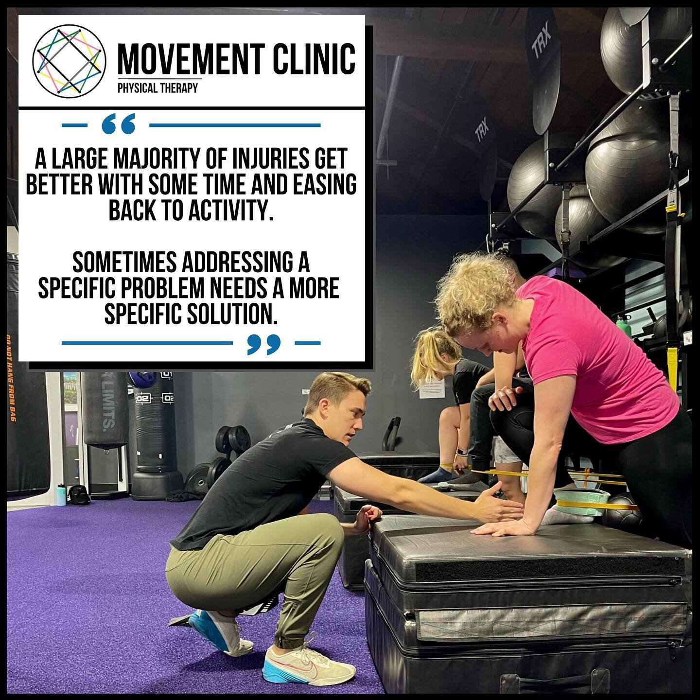 Quite often injuries, aches, and pains can get &ldquo;over-medicalized&rdquo; when quite often these experiences with resolve over time on their own. Not every issue needs an &ldquo;intervention&rdquo;.

That being said, if you keep experiencing the 