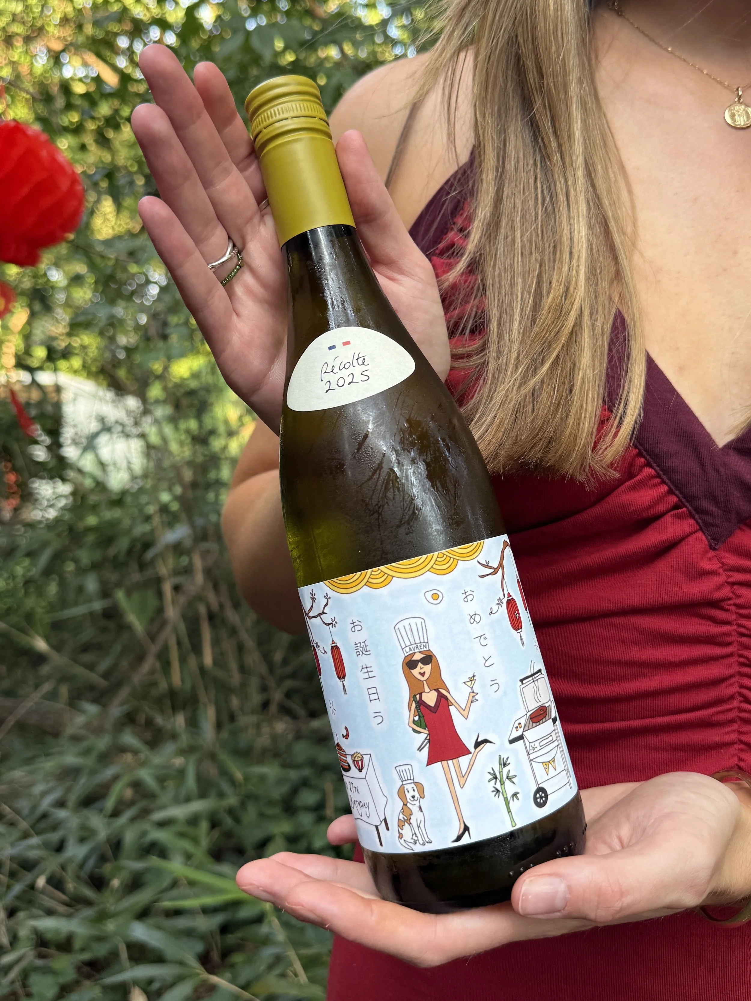 Custom Wine Label Design