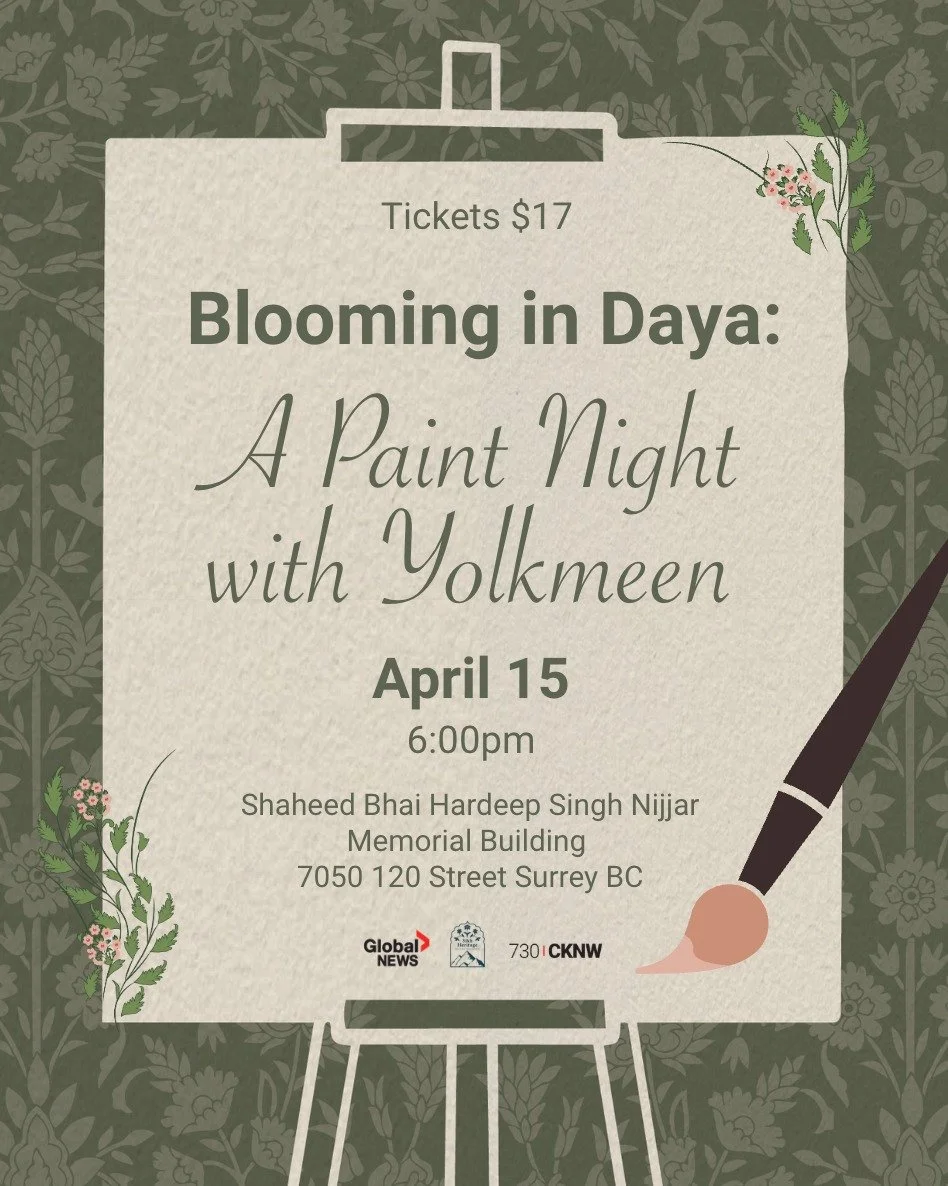 Blooming in Daya: A Paint Night