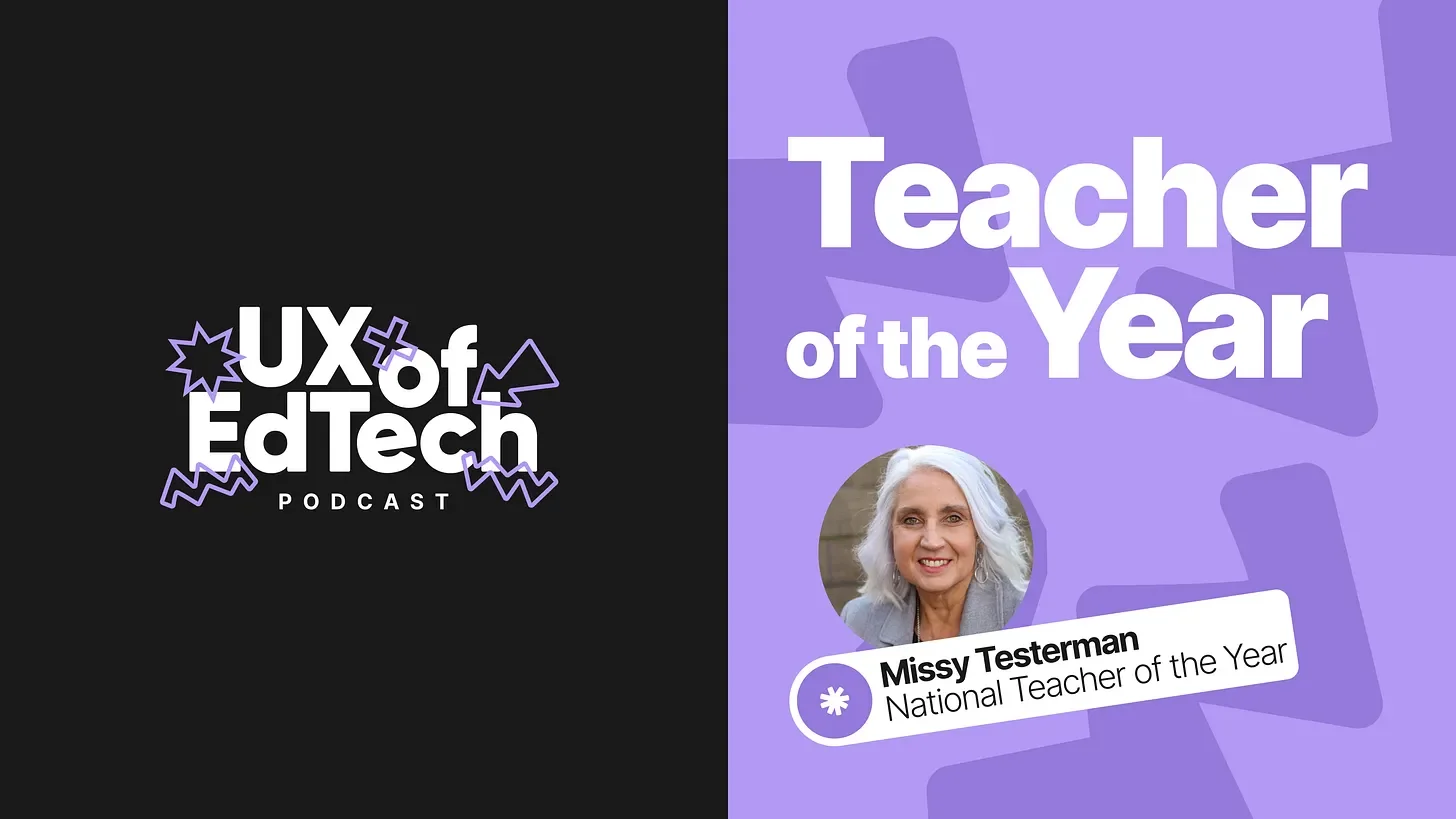 Teacher of the Year, Missy Testerman