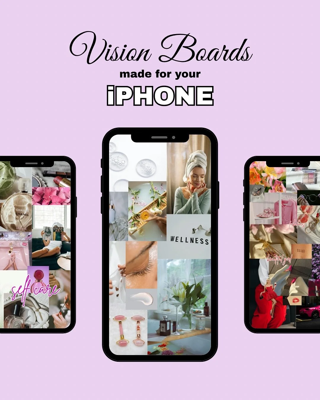 Get the PERFECT Wallpaper for yourself at LIVING ONE LIFE 💜 #visionboard