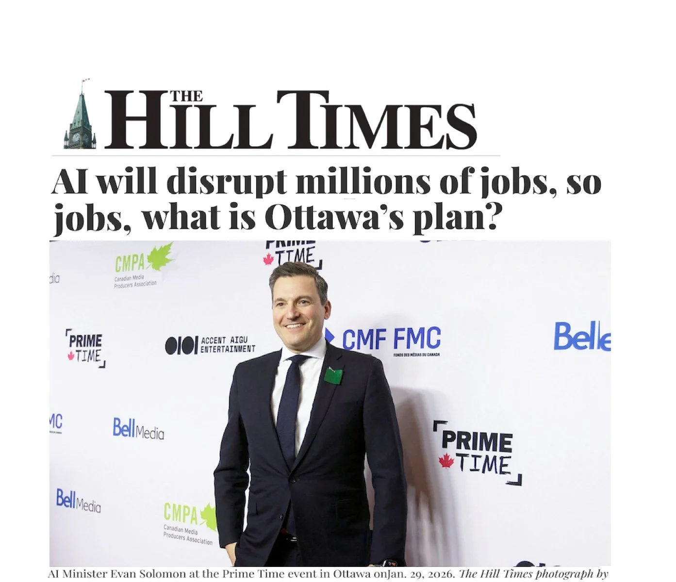 Al will disrupt millions of jobs - what is Ottawa's plan?