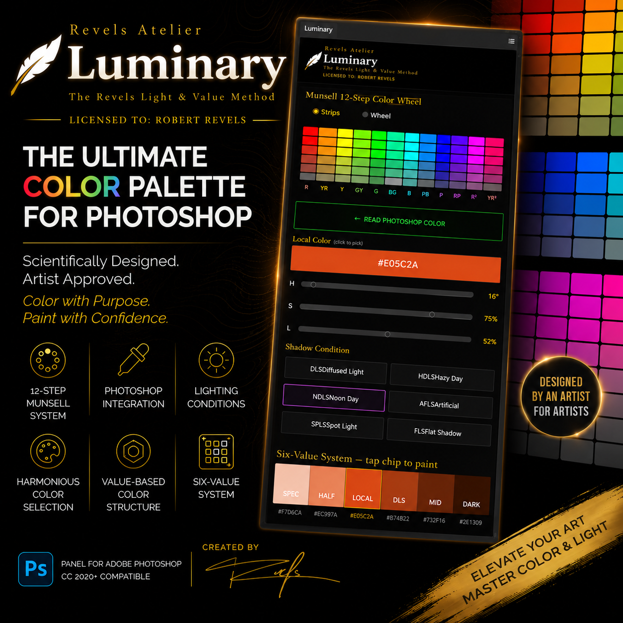 Luminary Plugin — The Revels Light & Value Method