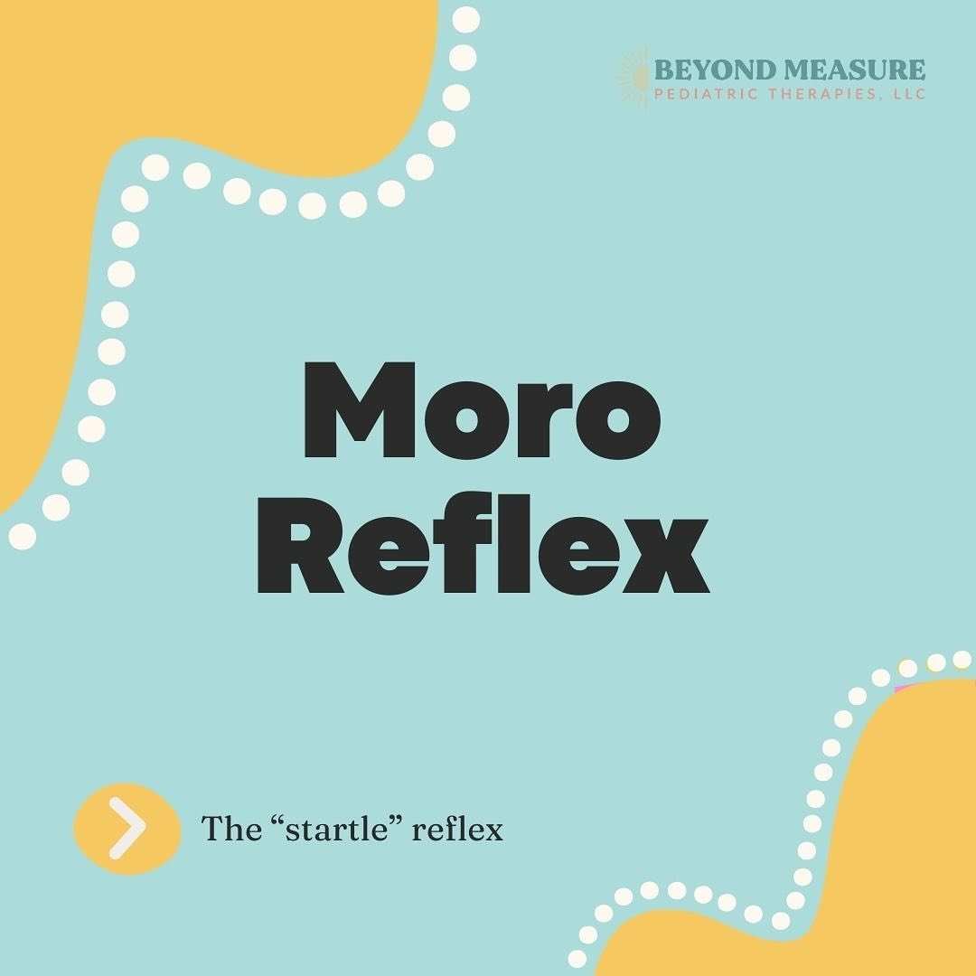 Think your baby&rsquo;s startle reflex is strange? It&rsquo;s actually a key milestone &amp; necessary for development! (Well, only for those early weeks&hellip; and then it needs to GO!) 

Swipe to learn more about the Moro reflex and common signs w