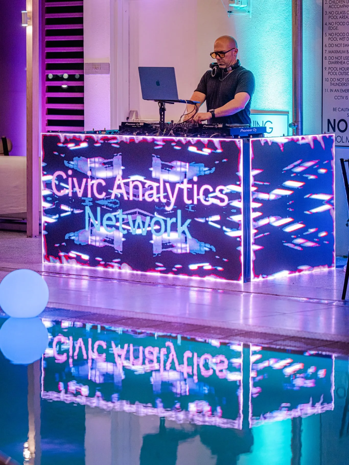 Miami Vice - the era that showcased Miami as a destination for glamour,&nbsp;Art Deco, and unapolgotic excess. A time when neon lights ruled, colors were larger than life, and the more vibrant the color palette, the better

&bull;Event Producer/Plann