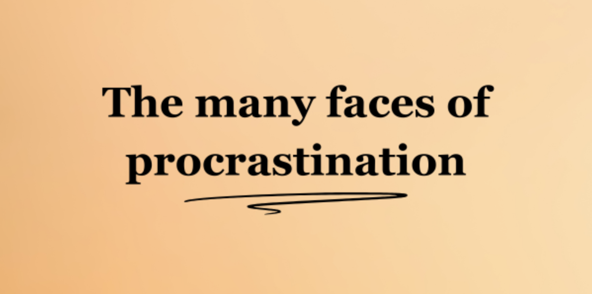 It’s not done until it’s perfect: Getting caught in perfectionism’s web.