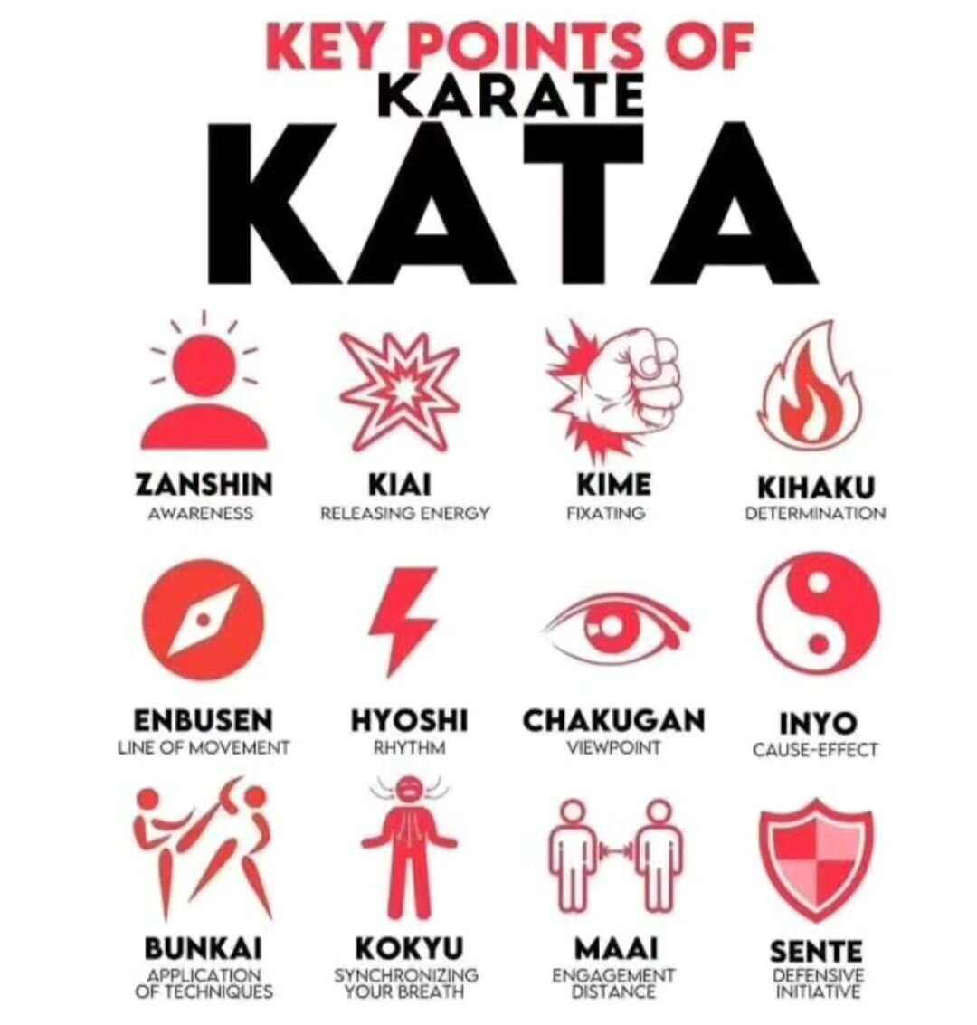 The concepts and principles in Kata apply in all combat training. Make your ten thousand reps in practice intentful, covering all dimensions. Get good at this and you may get good at learning. 
I believe a good black belt is one who has developed the