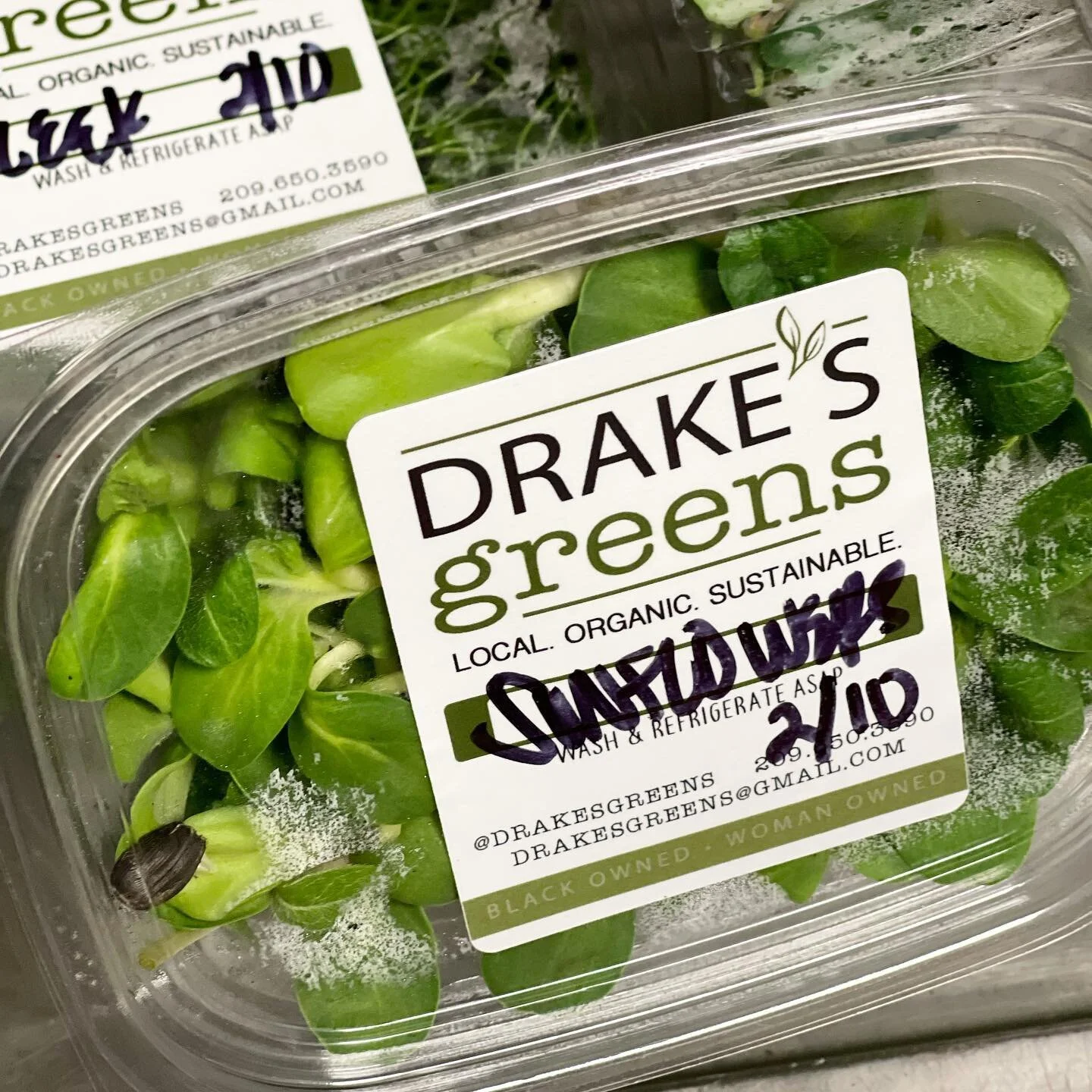 Can&rsquo;t wait to see these in YOUR fridge! 
Subscription sign up will be up in TWO DAYS!
#blackownedbusiness 
#womanownedbusiness 
#interracialcouple 
#interracialpowercouple
#microgreens
#microgreensfarm
#urbanfarm
#backyardgarden